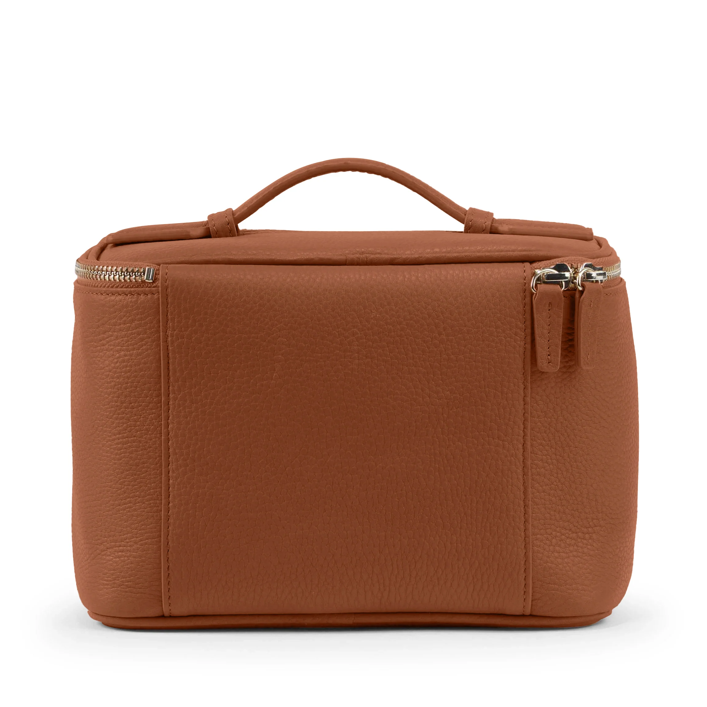 Medium Train Case Saddle Brown - Image 5