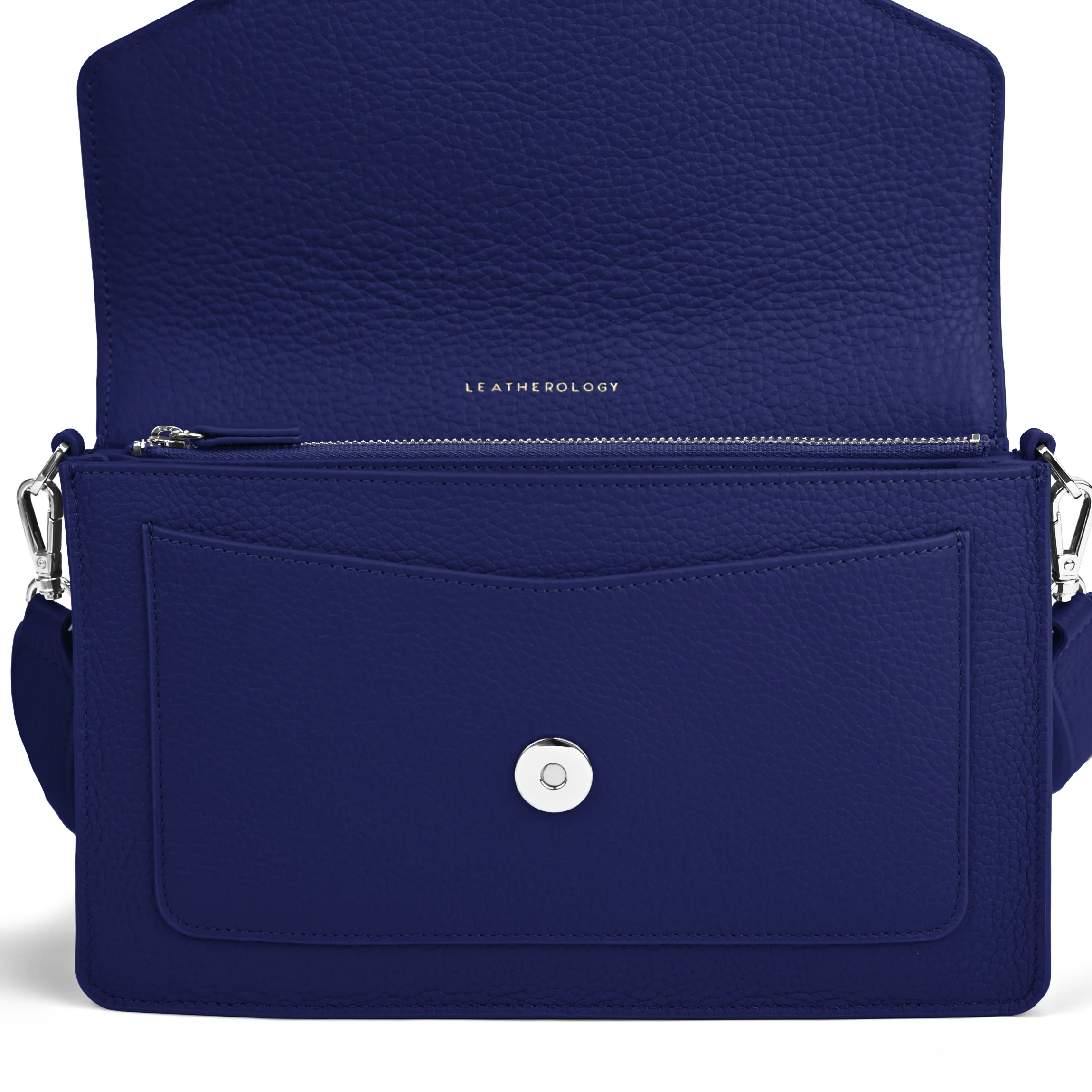Medium Willow Envelope Bag Regatta Blue - Image 5