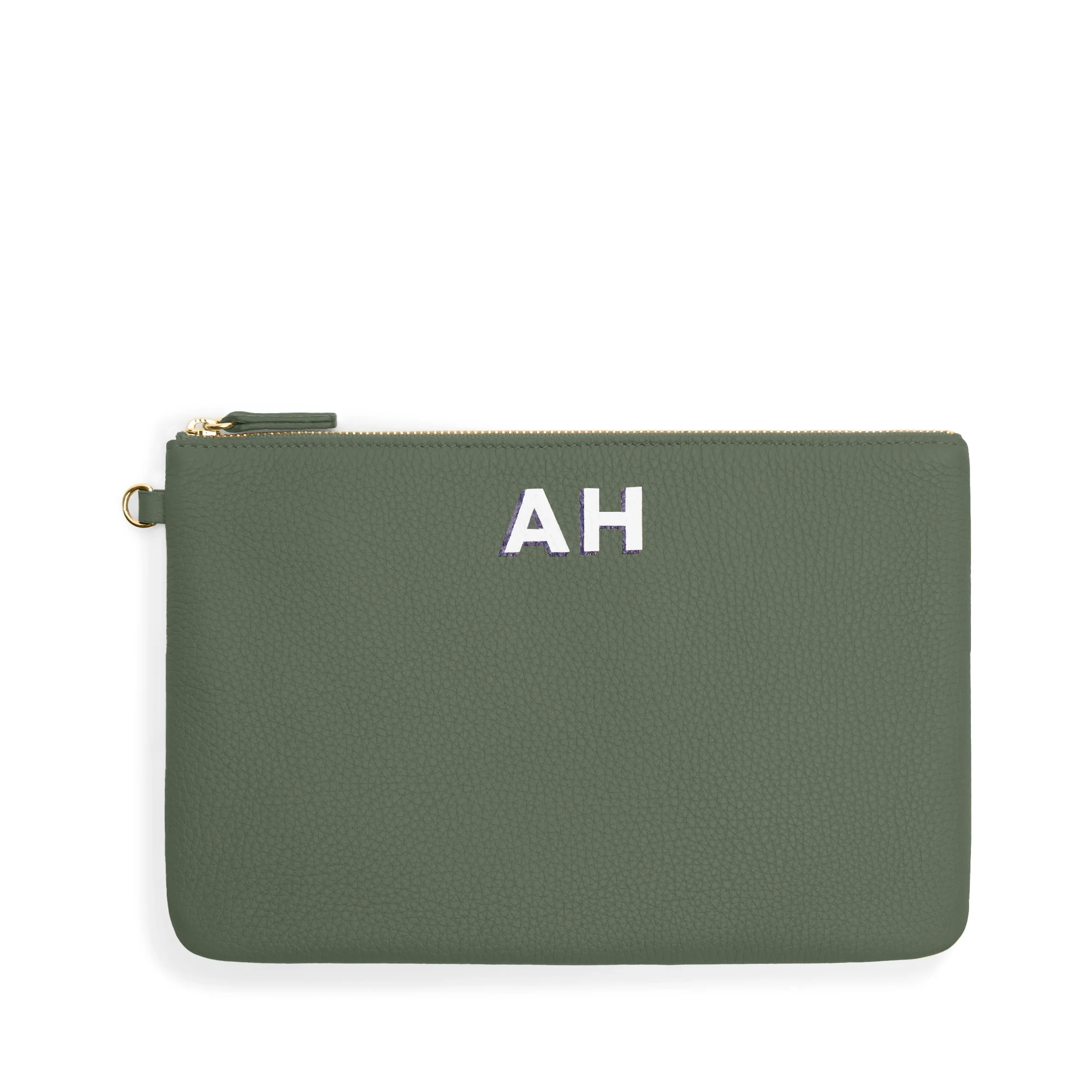 Medium Wristlet Pouch Moss - Image 3