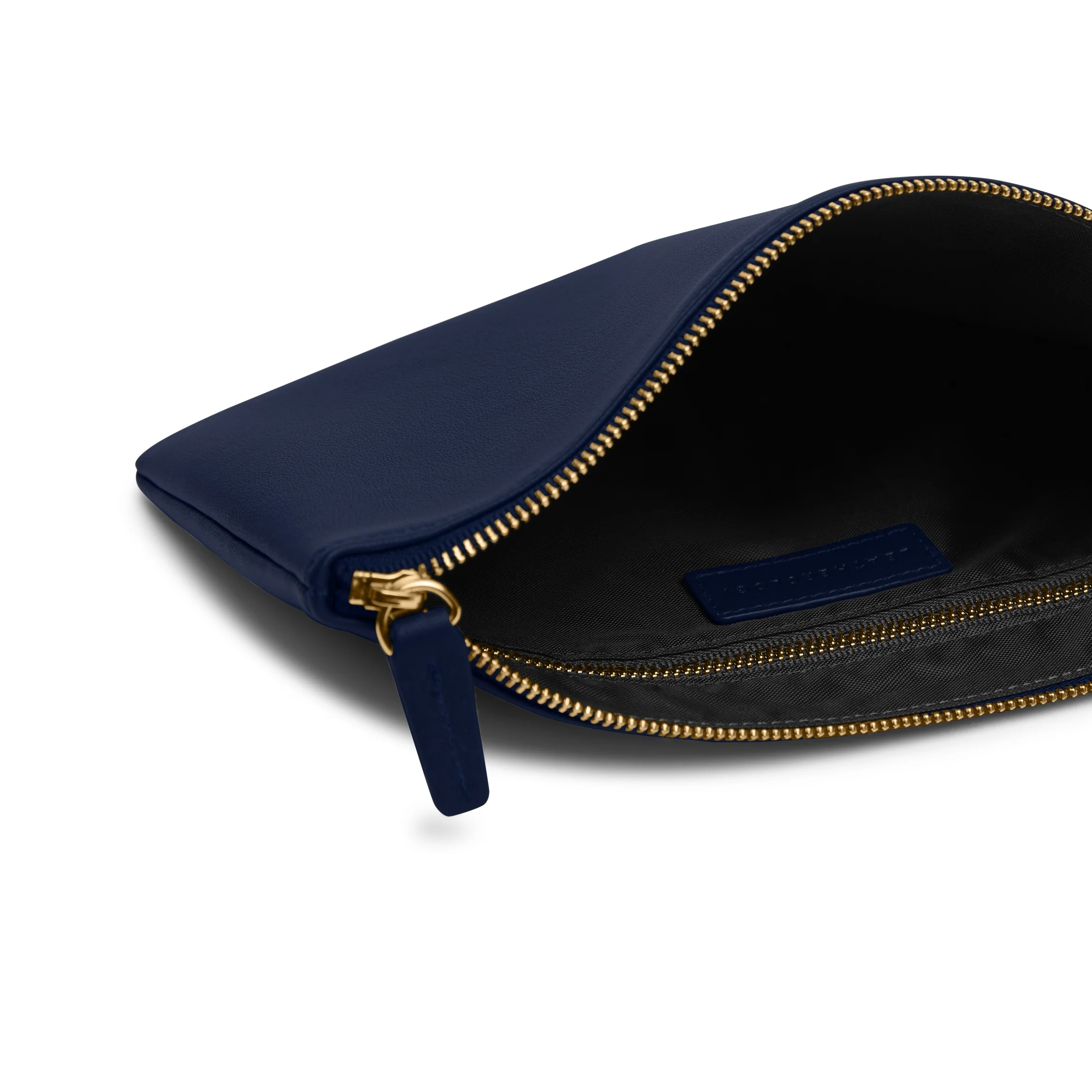 Medium Wristlet Pouch Navy Blue - Image 2