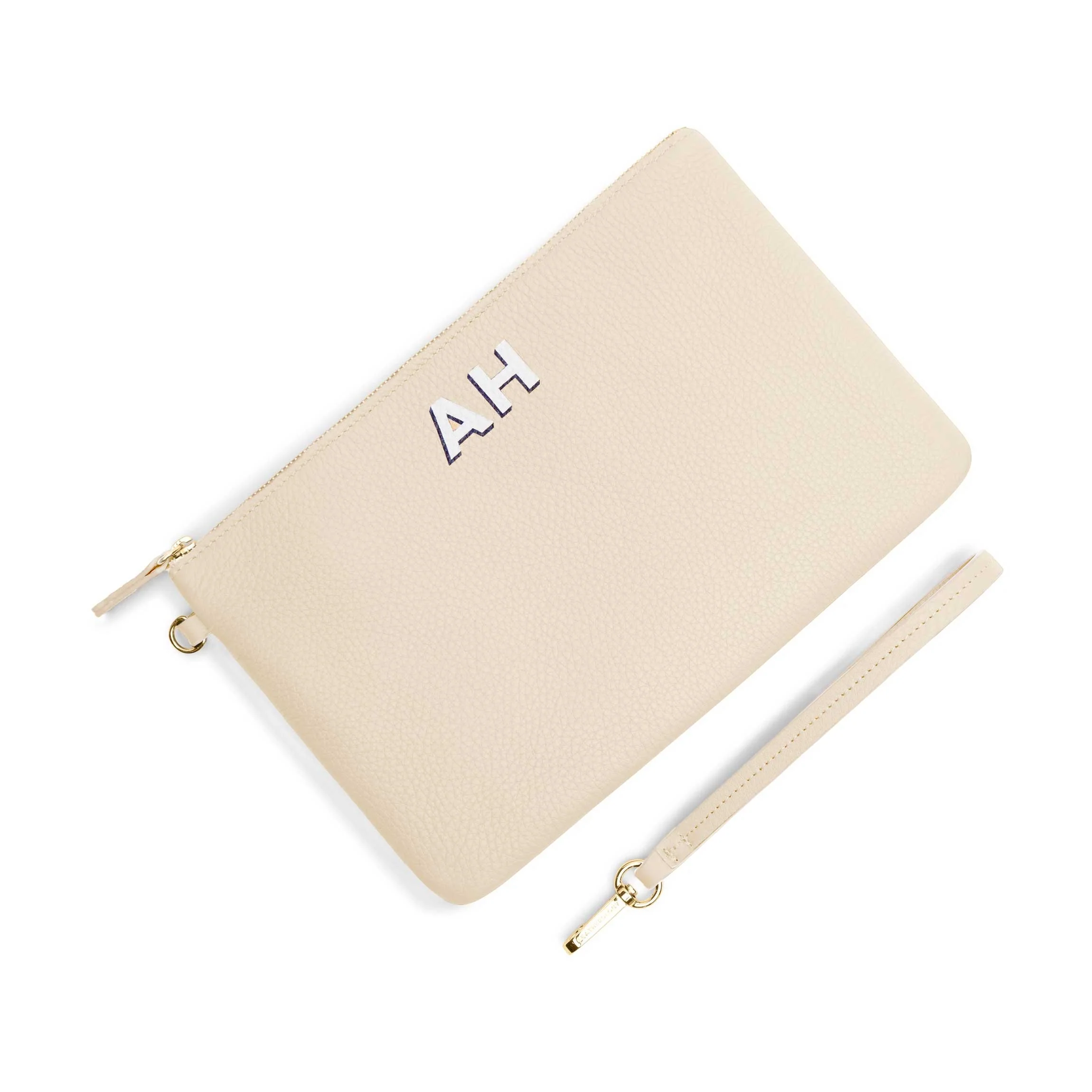 Medium Wristlet Pouch Sand - Image 3