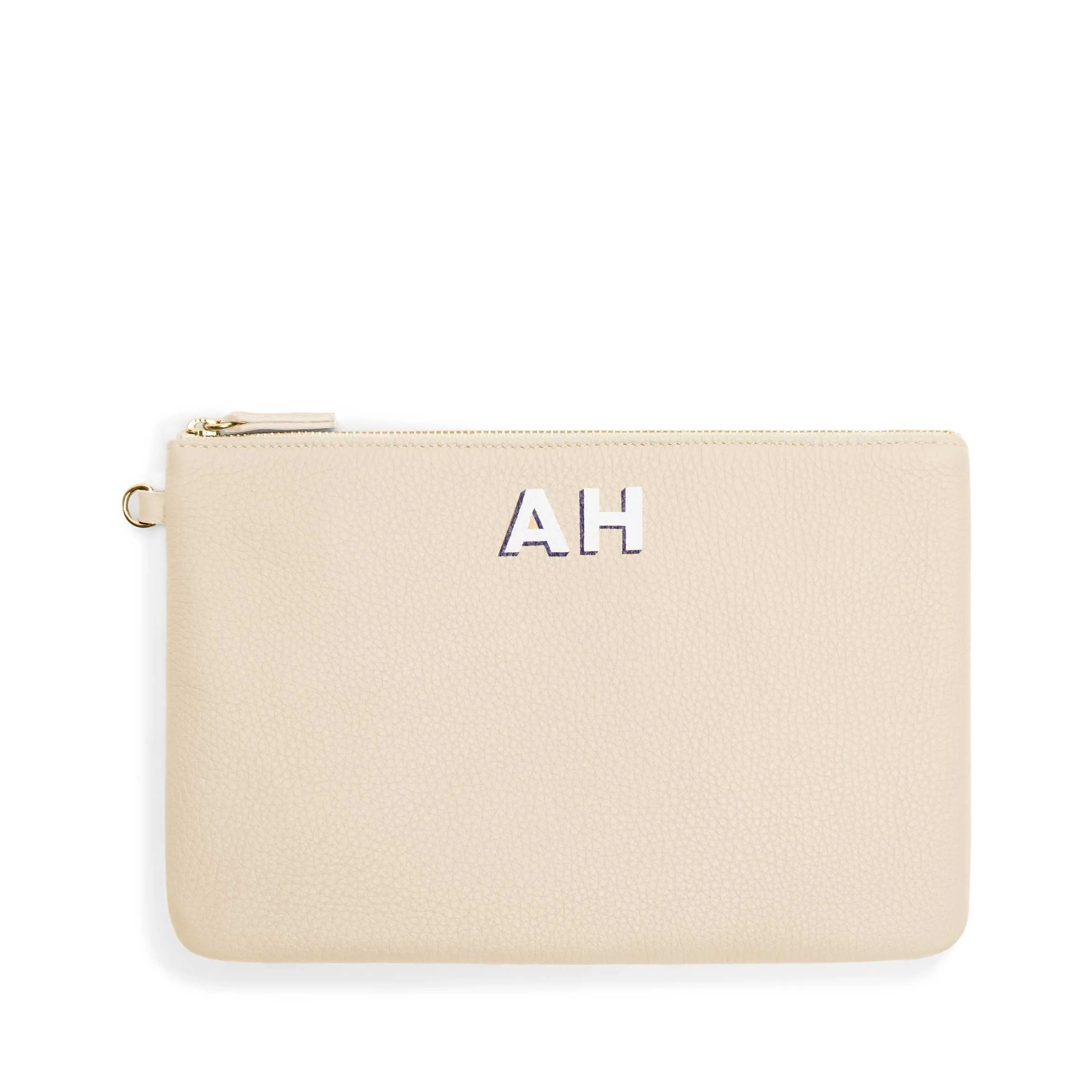 Medium Wristlet Pouch Sand - Image 4