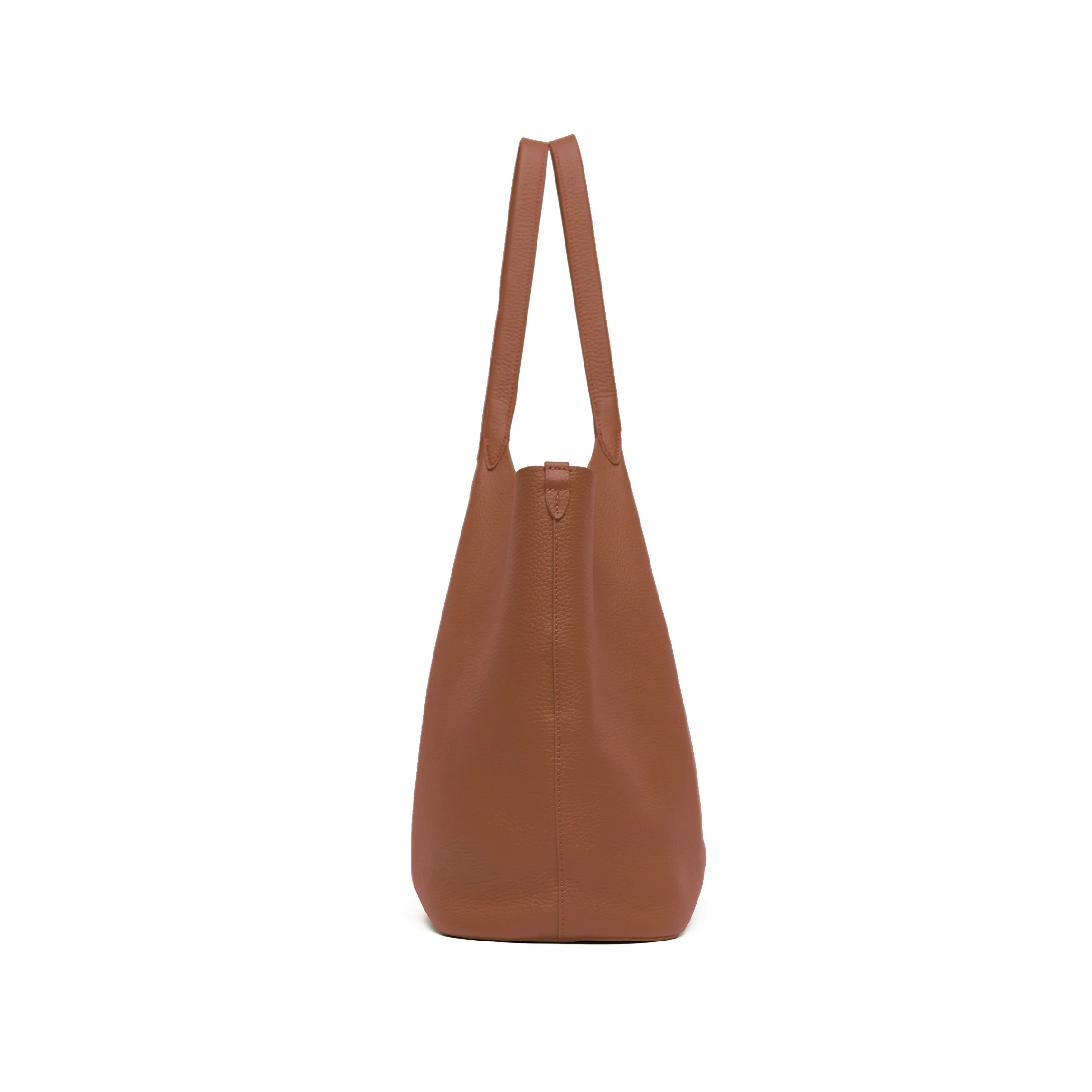 Mia Horizontal Tote Saddle Brown - Image 7