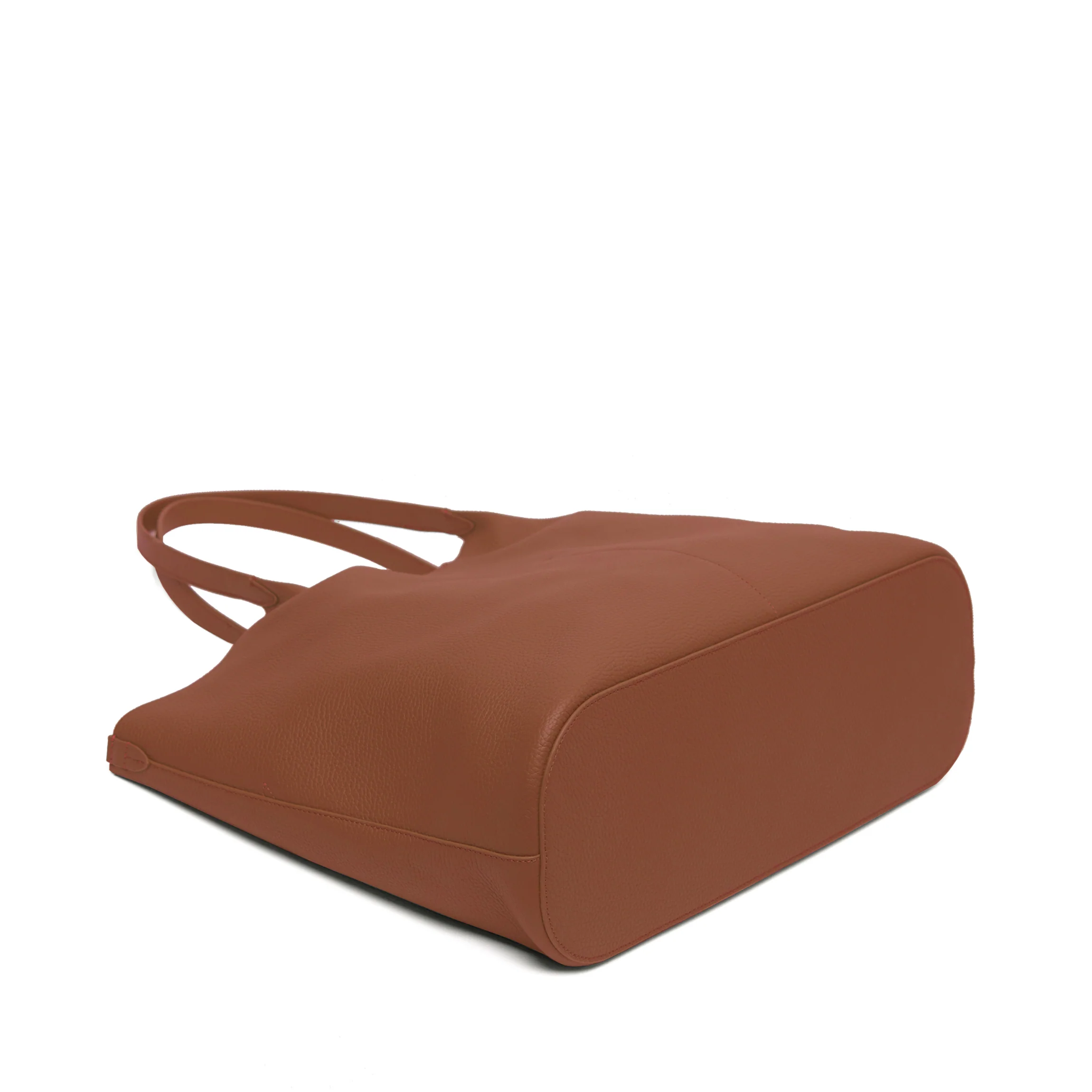 Mia Horizontal Tote Saddle Brown - Image 8