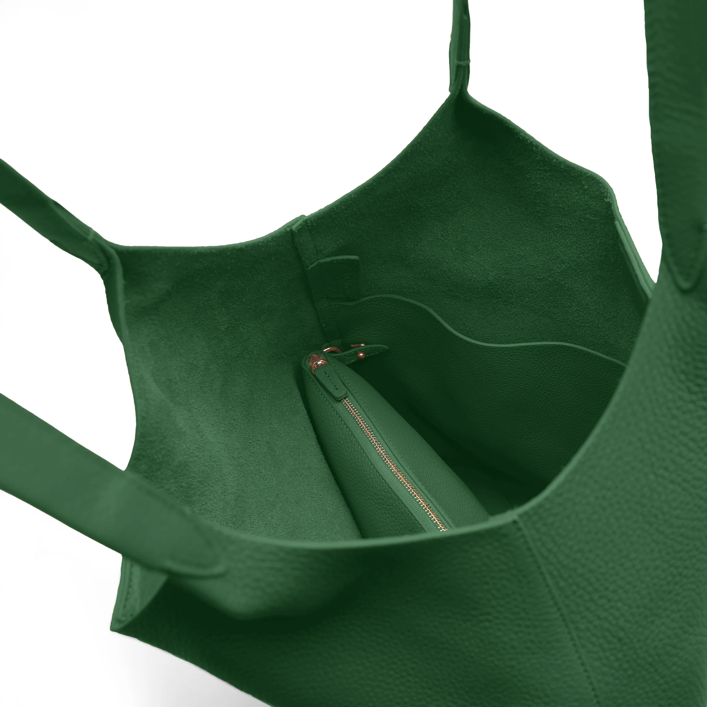 Mia Large Shopper Tote Fairway Green - Image 3