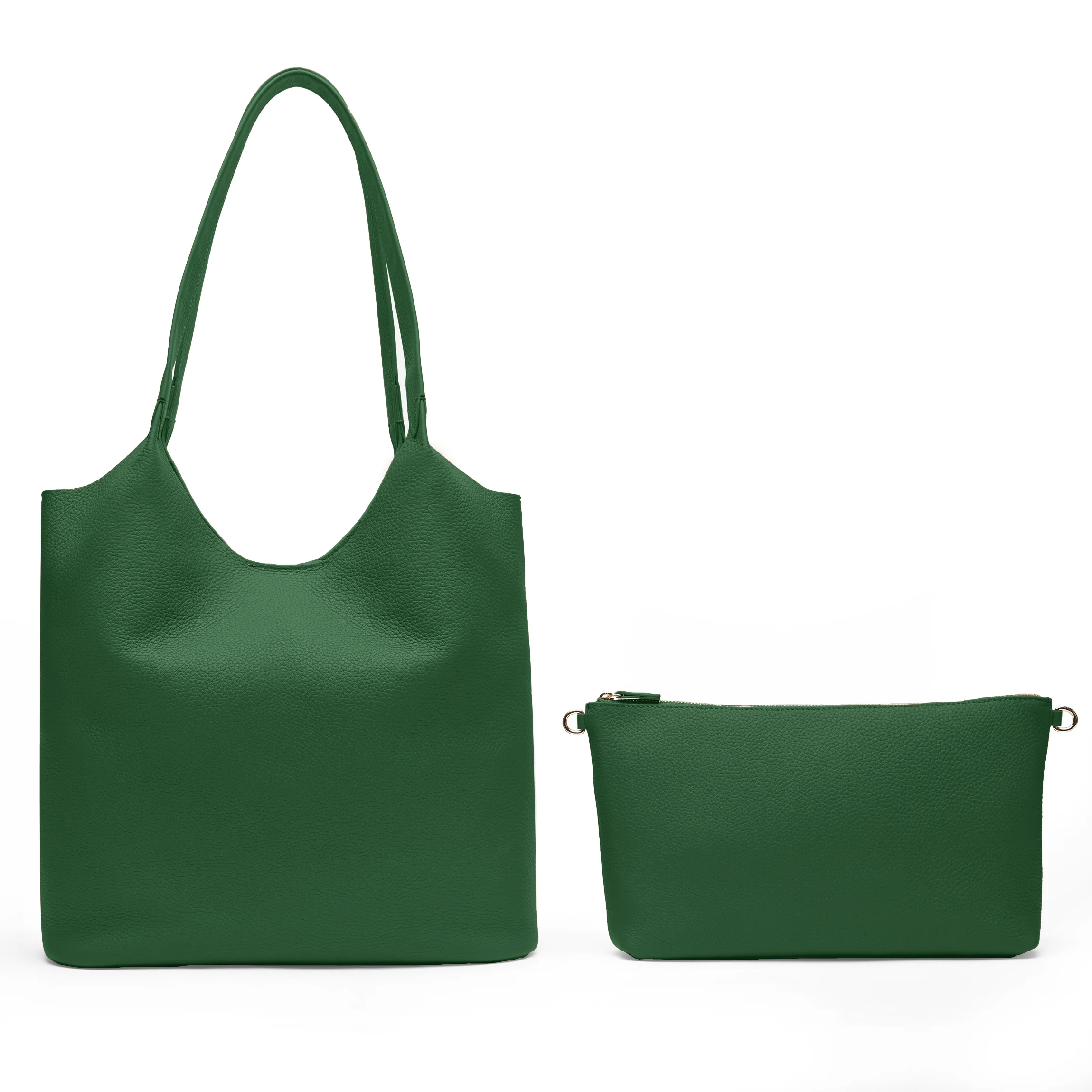 Mia Large Shopper Tote Fairway Green - Image 4