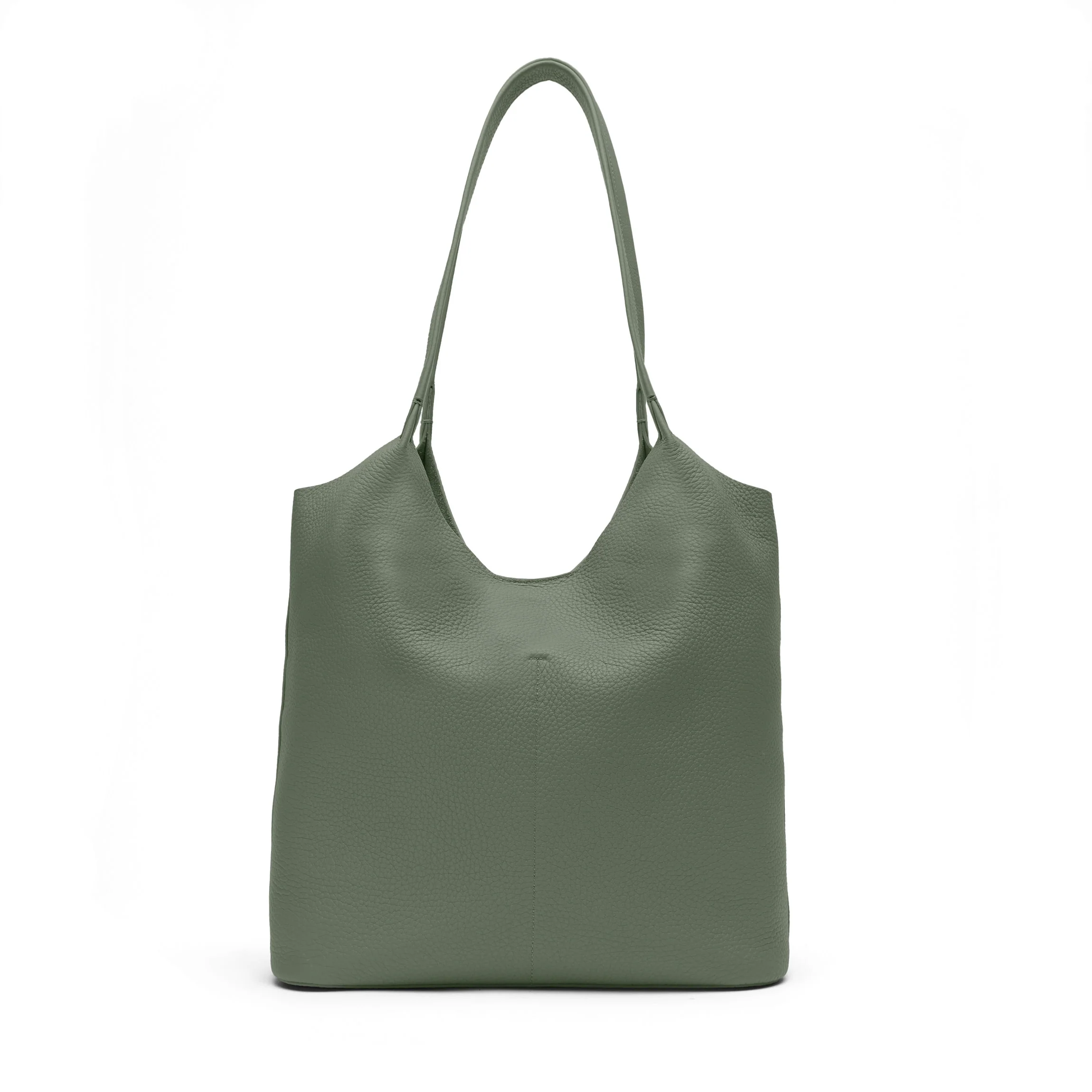 Mia Large Shopper Tote Moss - Image 7