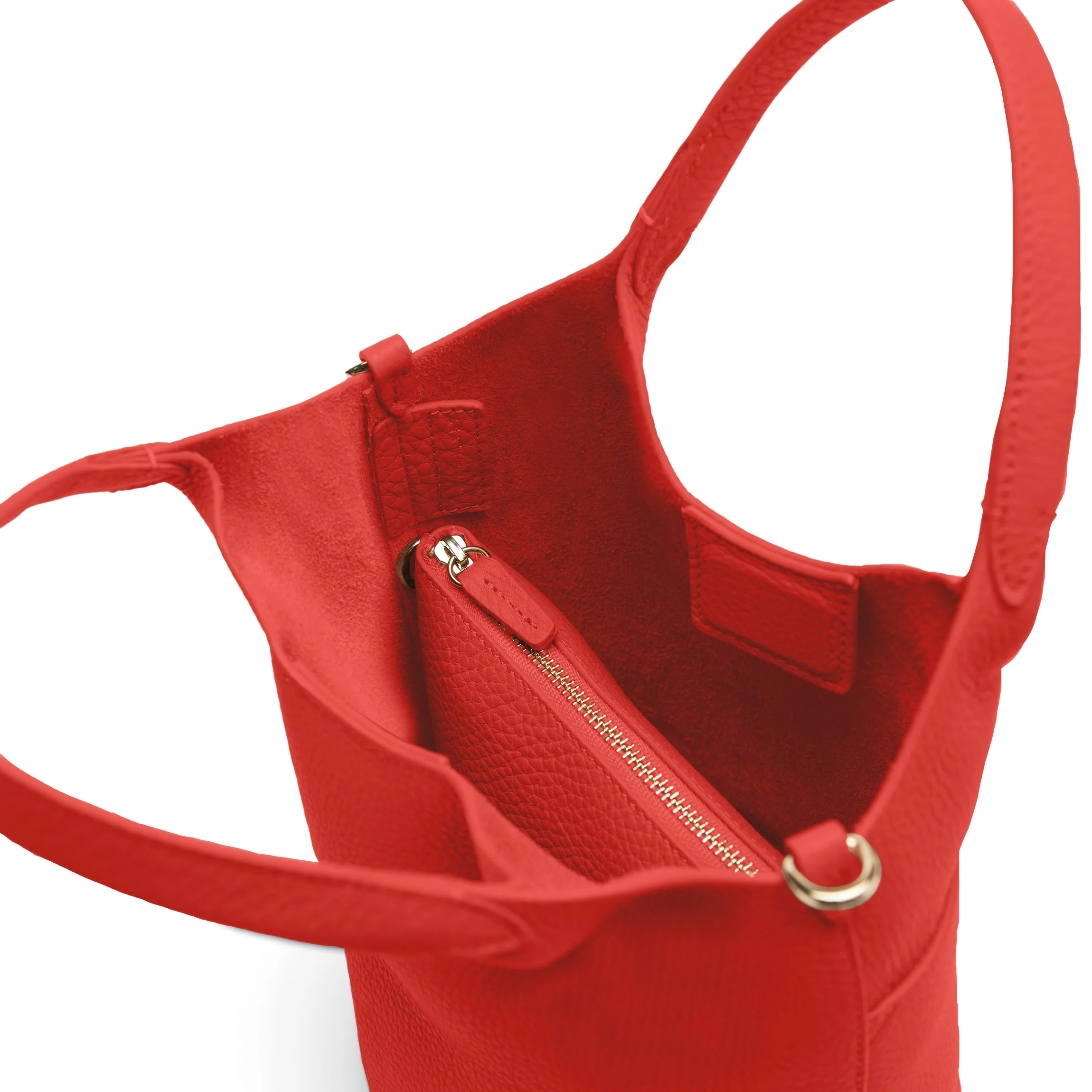 Mia Small Bucket Tote Buoy Red - Image 5