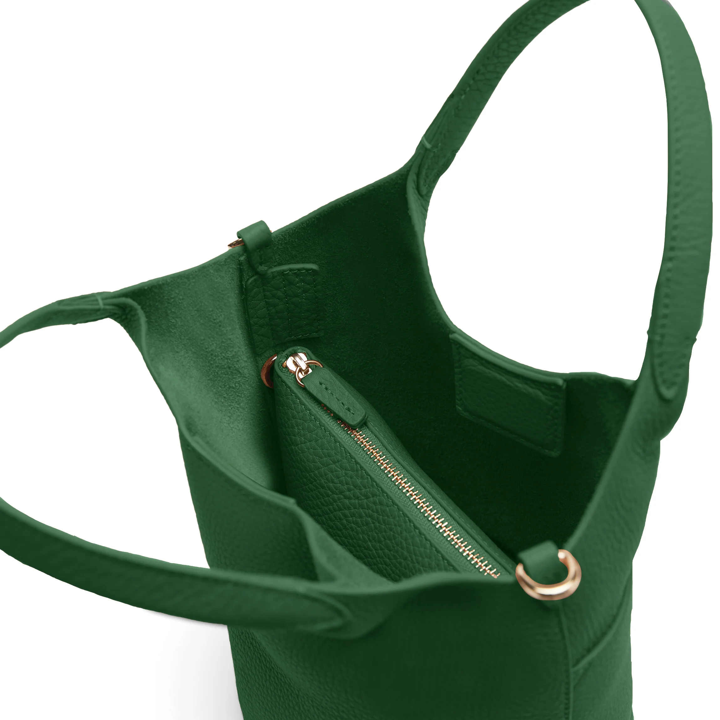 Mia Small Bucket Tote Fairway Green - Image 5