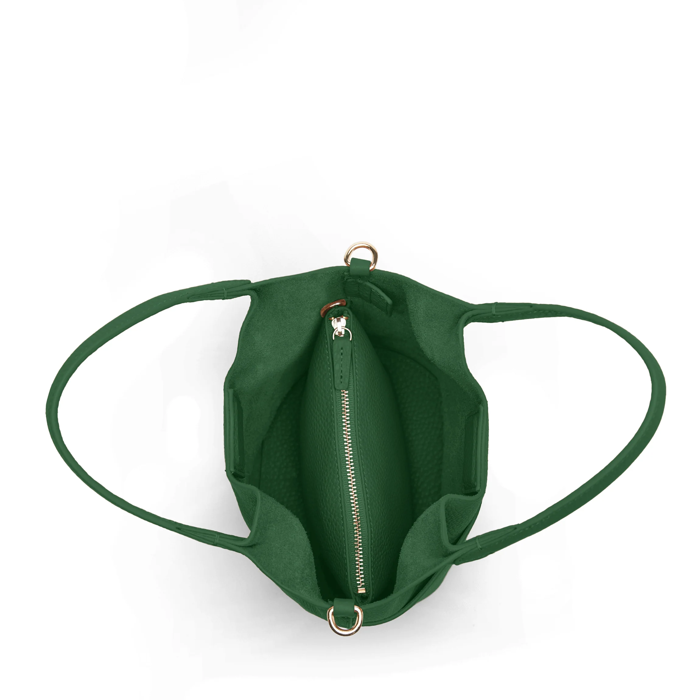 Mia Small Bucket Tote Fairway Green - Image 6