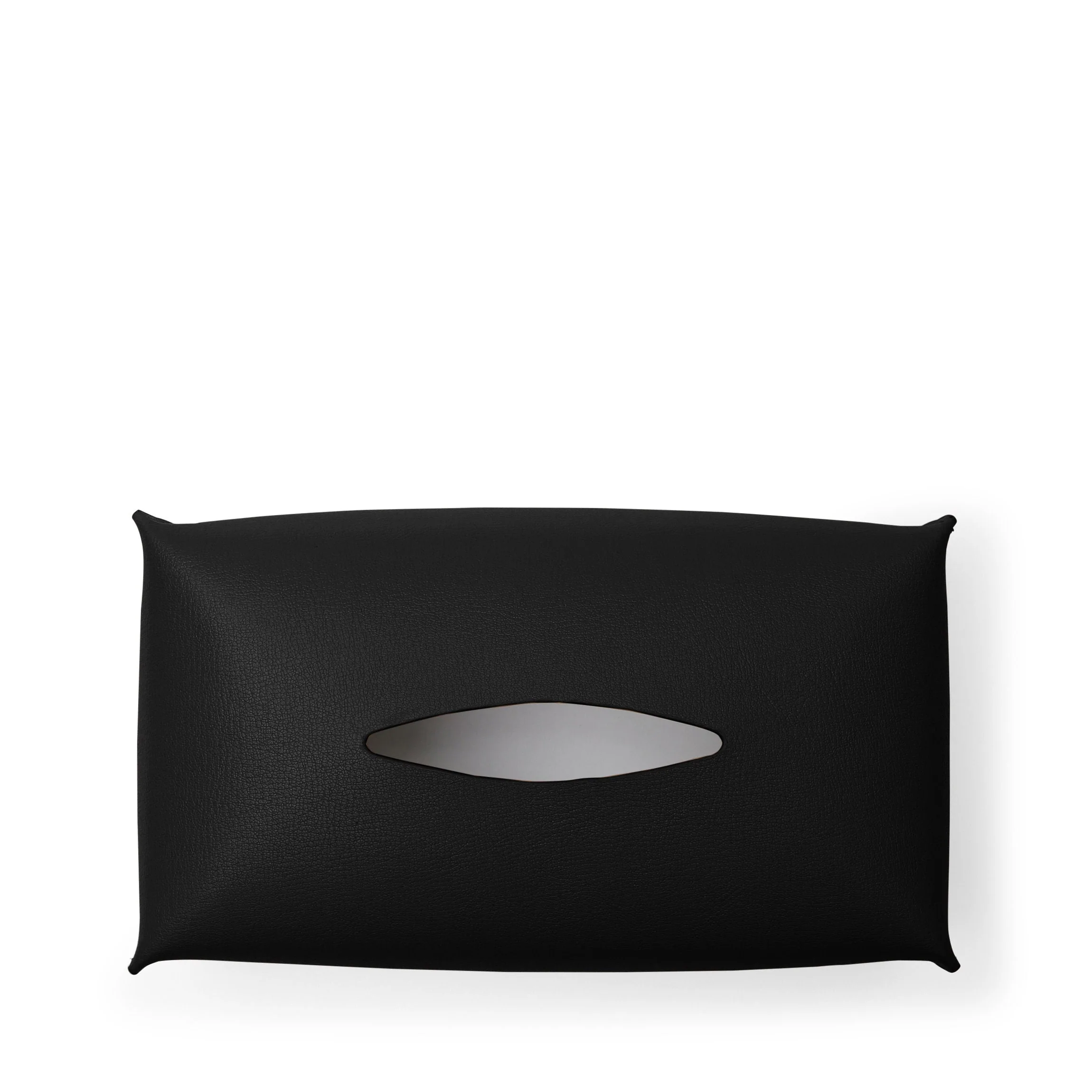 Modern Horizontal Tissue Box Holder Black - Image 3