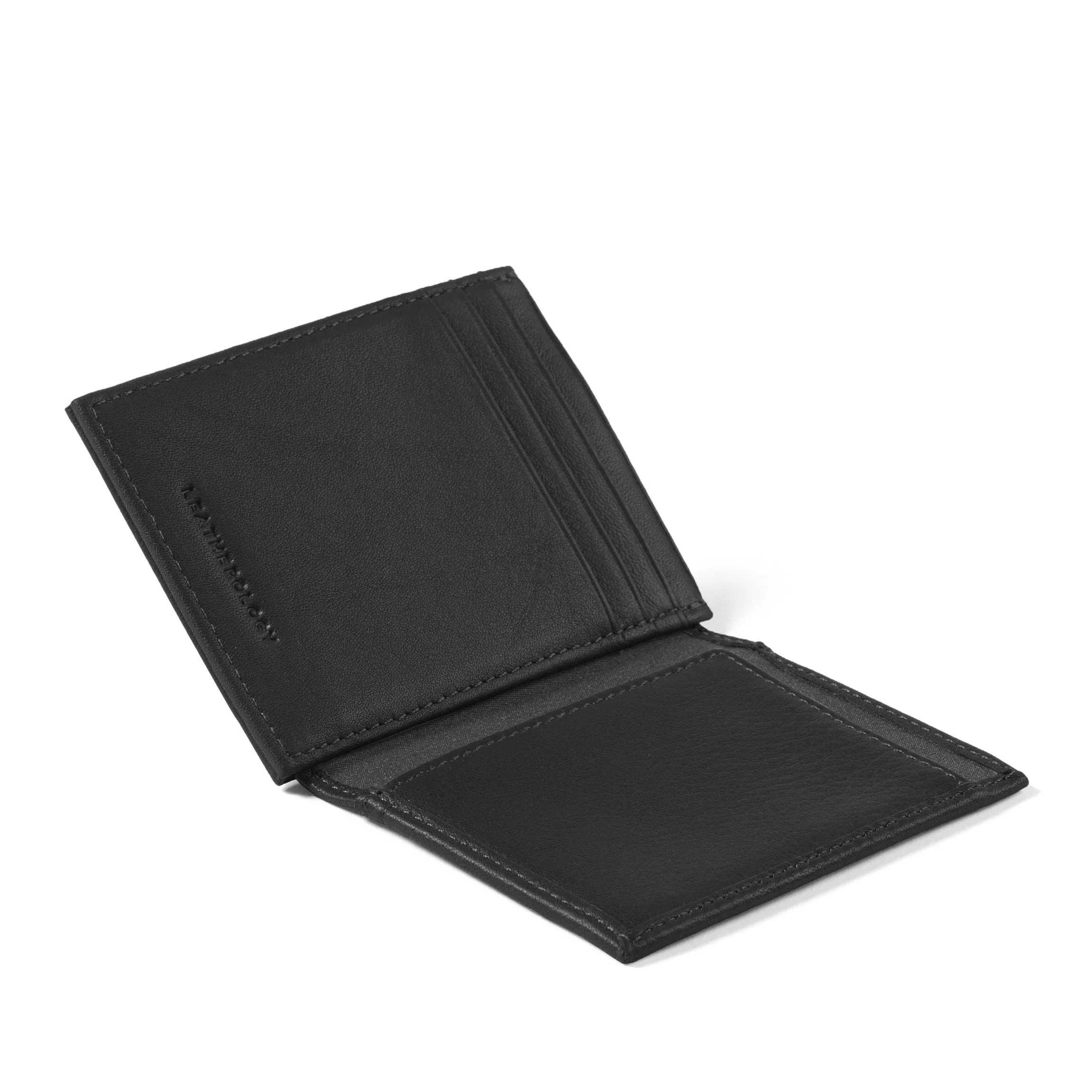Money Clip Card Holder Black Onyx - Image 5