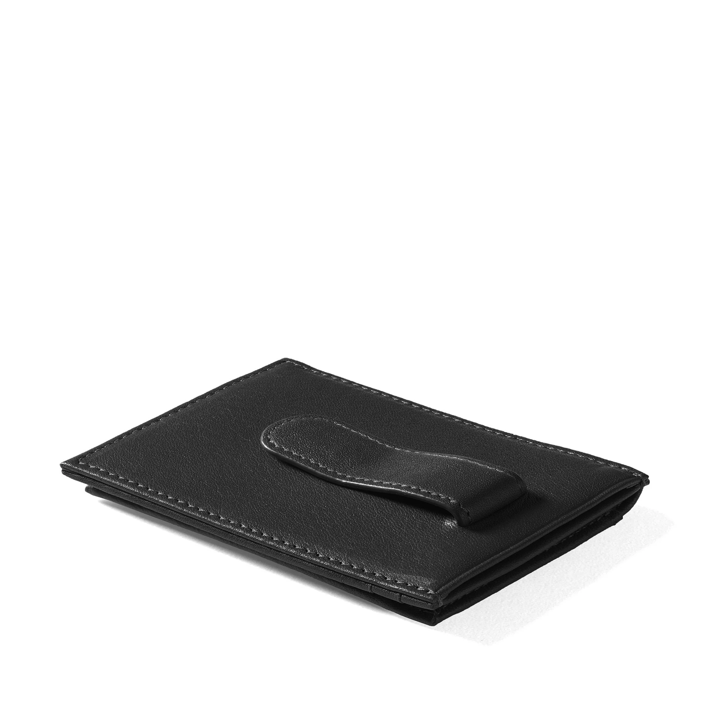 Money Clip Card Holder Black Onyx - Image 6
