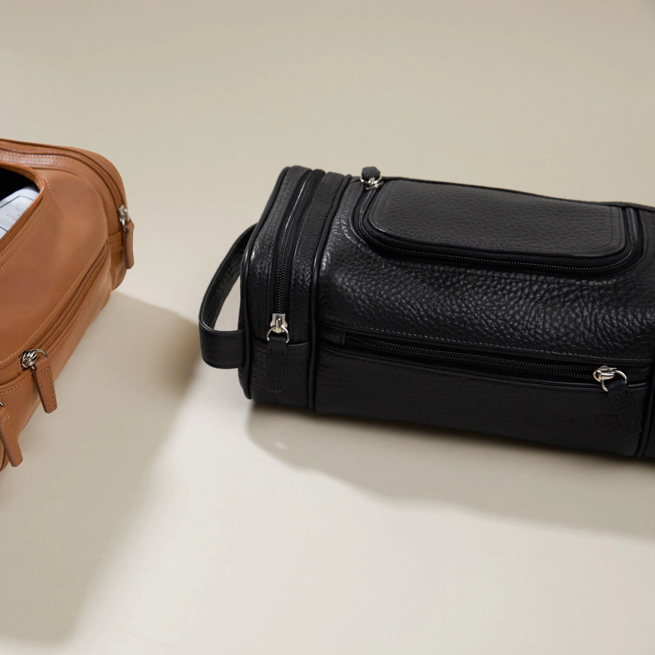 Multi Pocket Toiletry Bag Ebony - Image 3