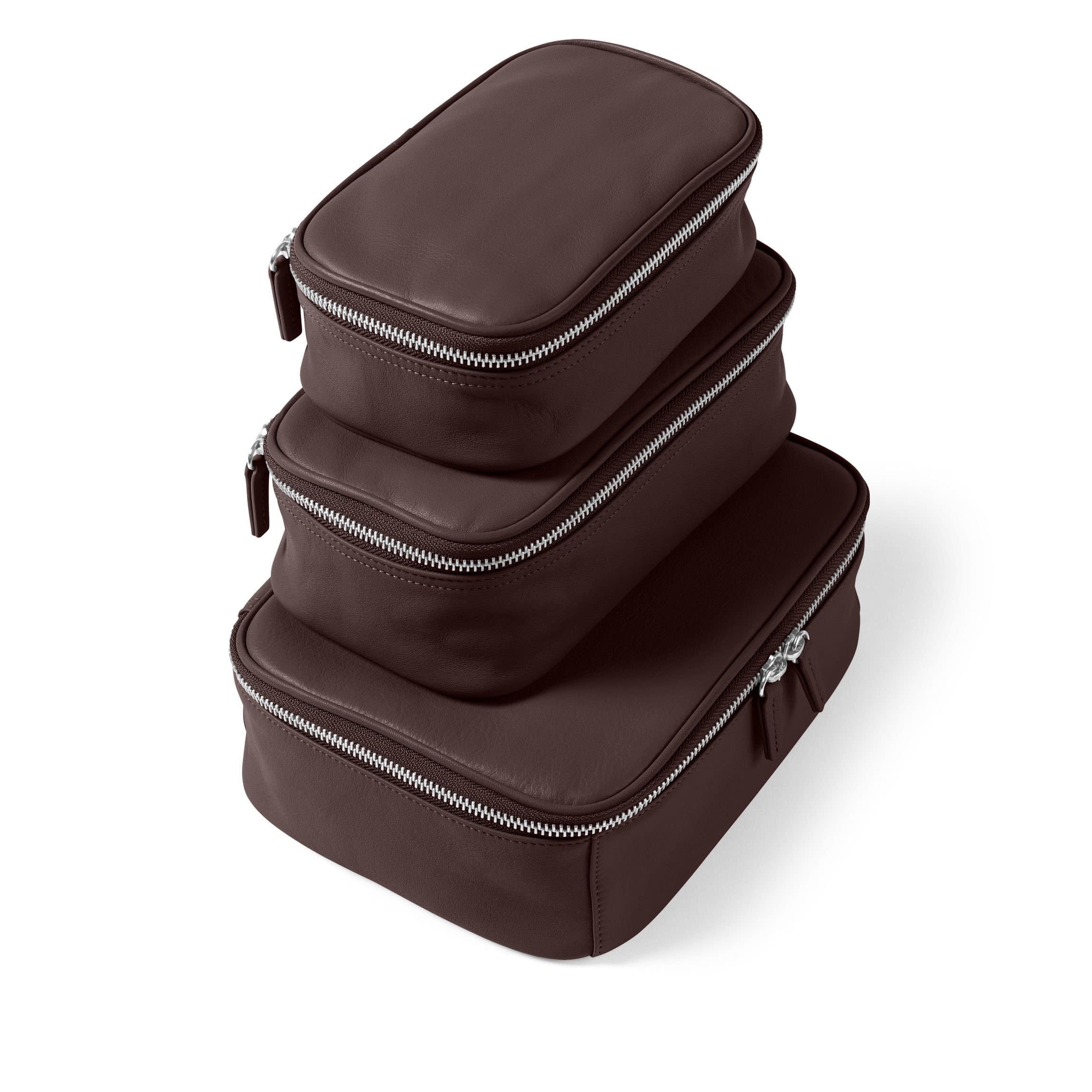 Nested Travel Organizer Trio Brown