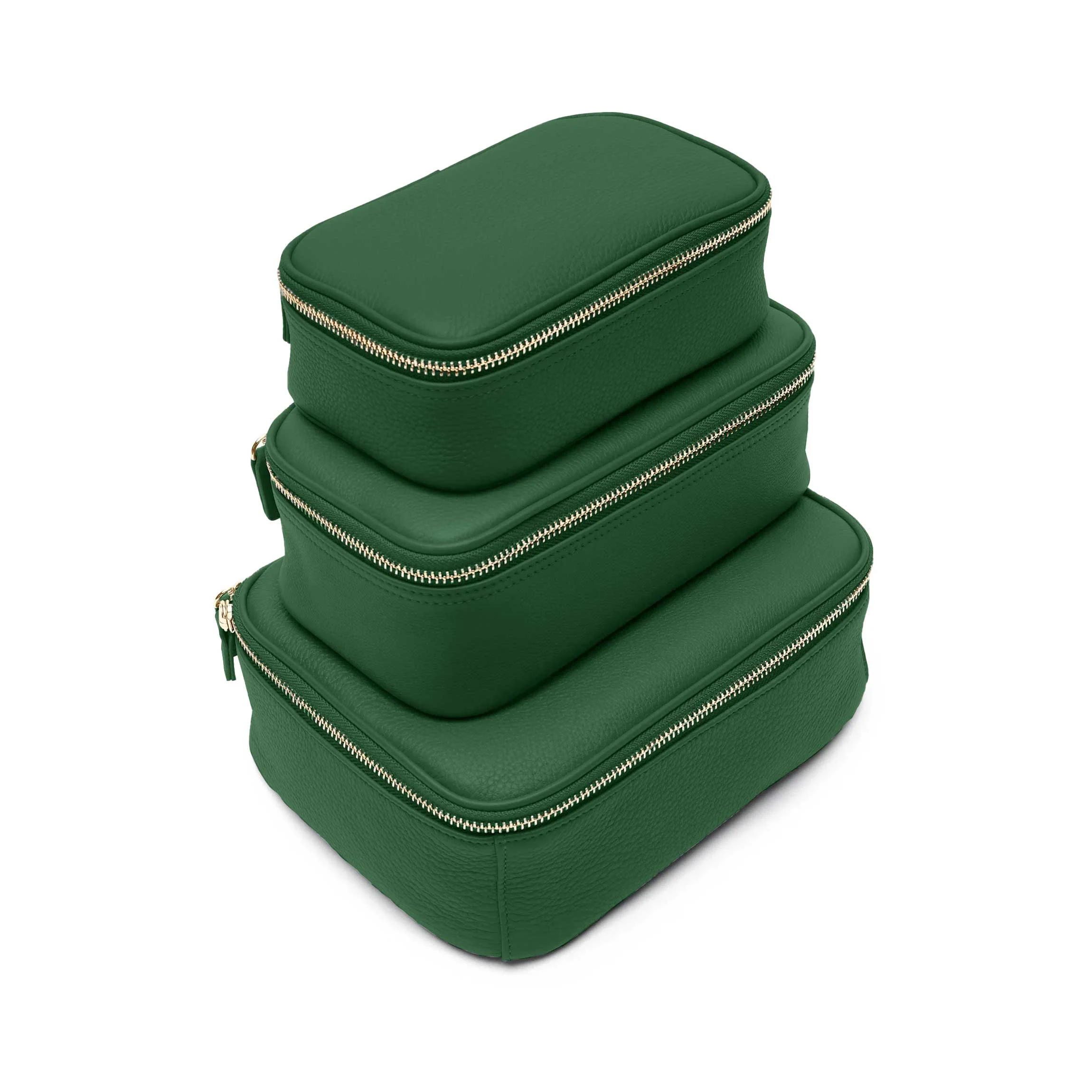 Nested Travel Organizer Trio Fairway Green