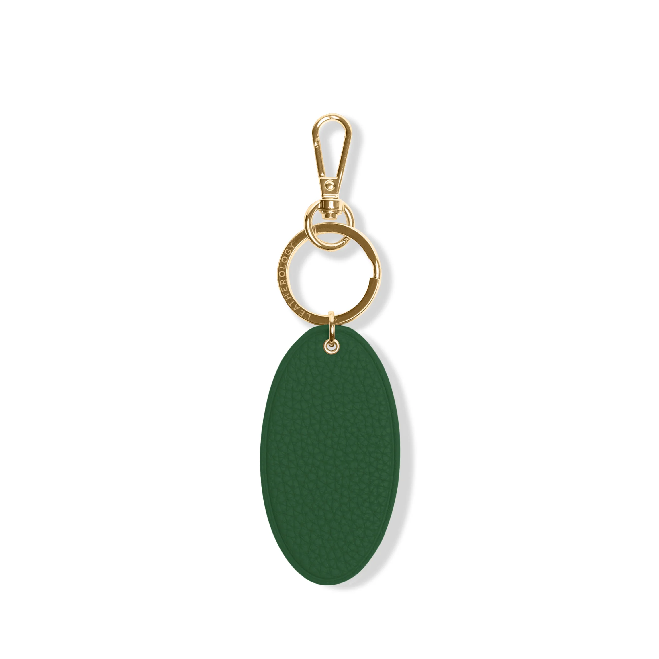 Oval Keychain Sand/Fairway Green - Image 4