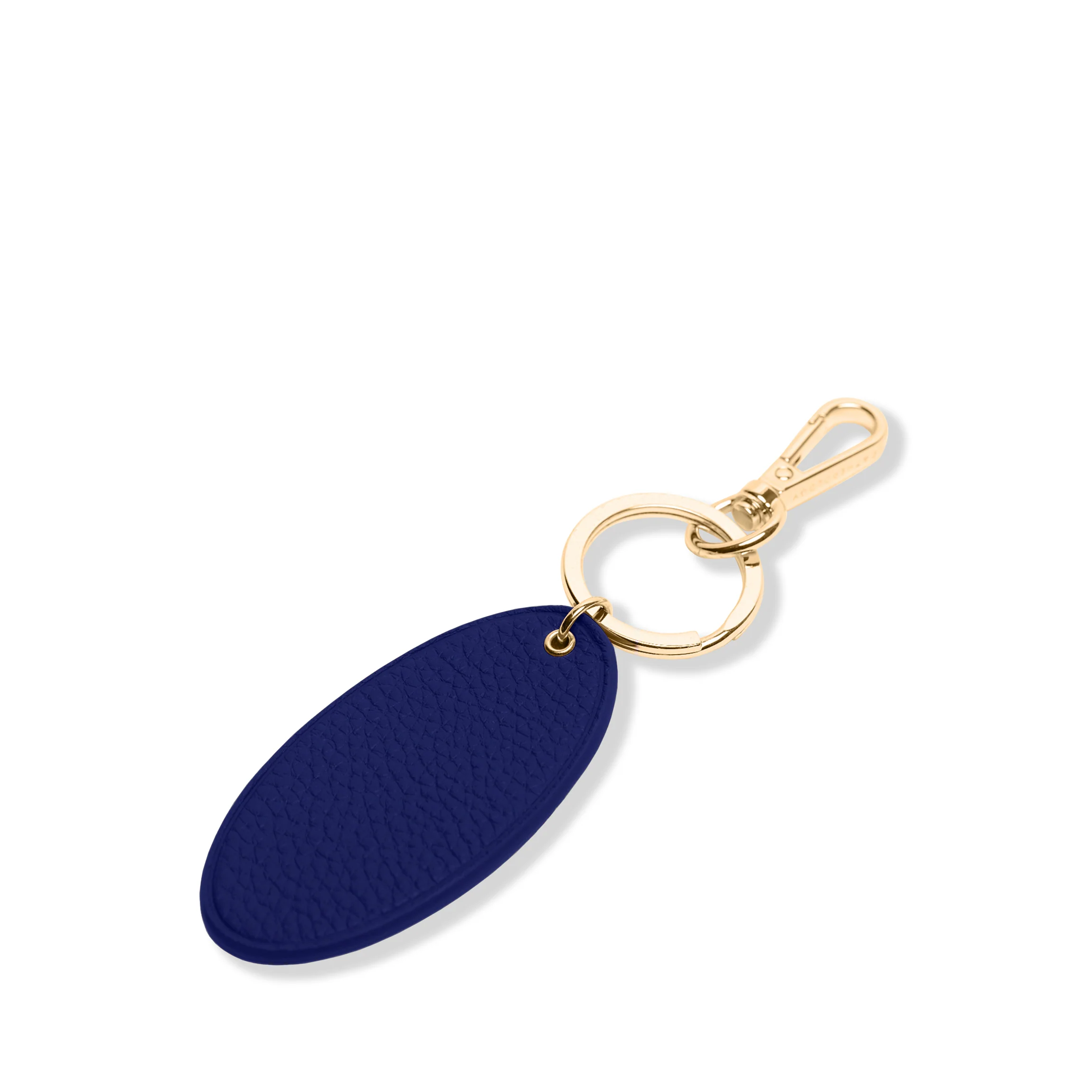 Oval Keychain Sand/Regatta Blue - Image 3