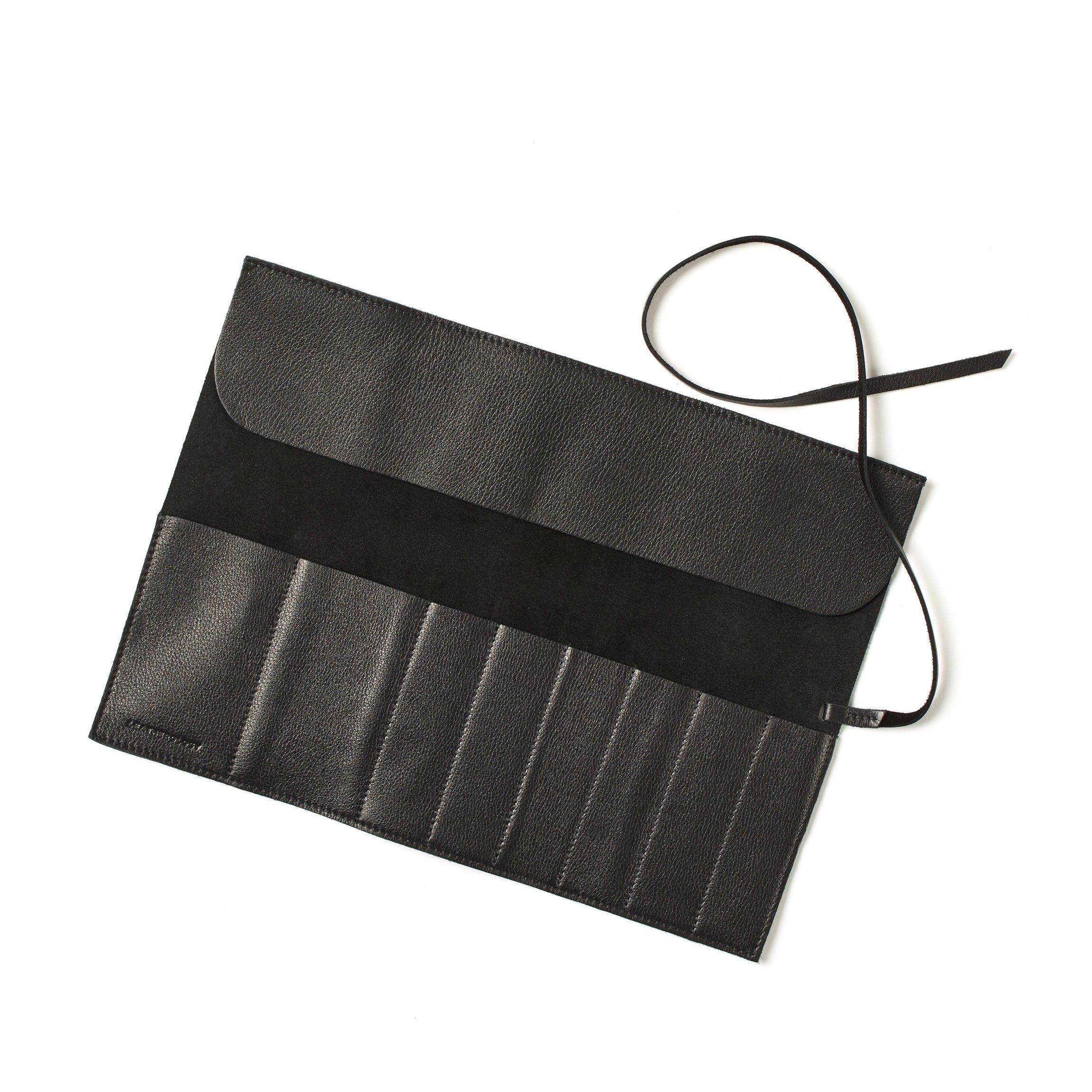 Paintbrush Roll Black Onyx