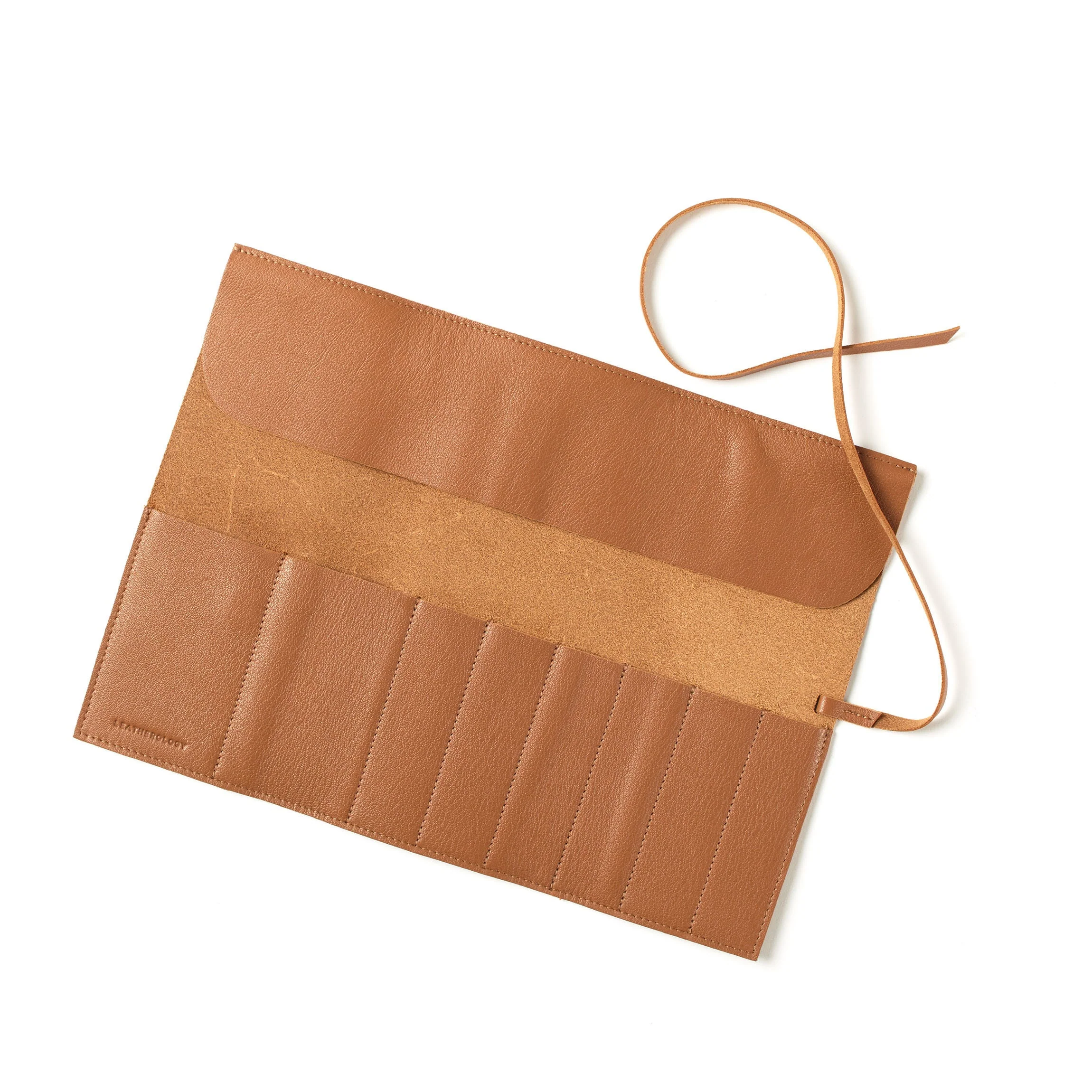 Paintbrush Roll Cognac