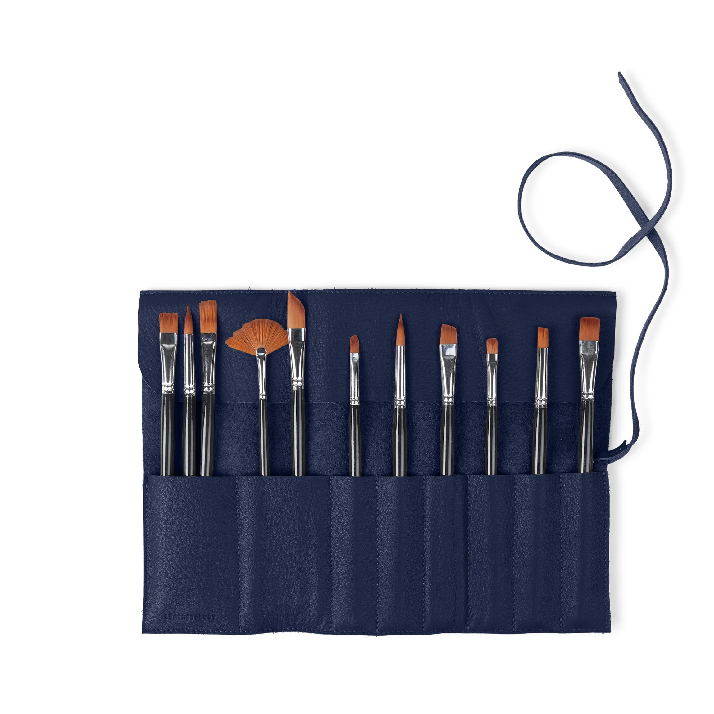 Paintbrush Roll Navy Blue - Image 4