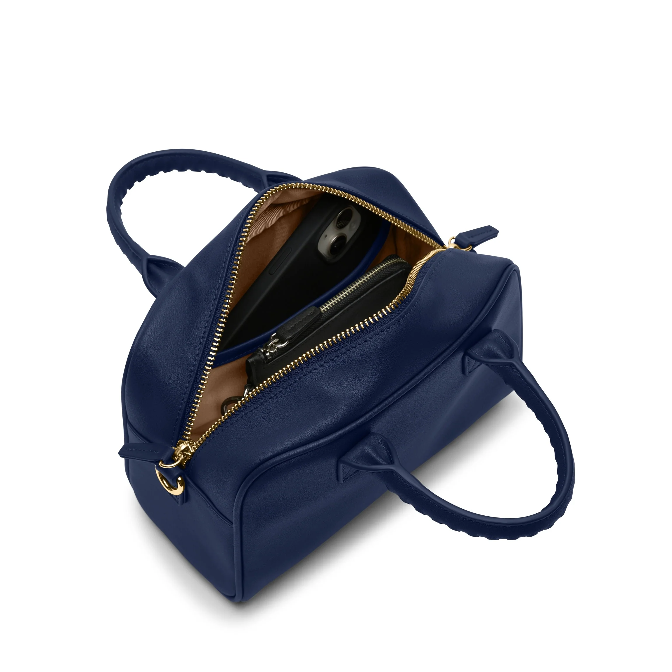 Park Mini Satchel Navy Blue - Image 8