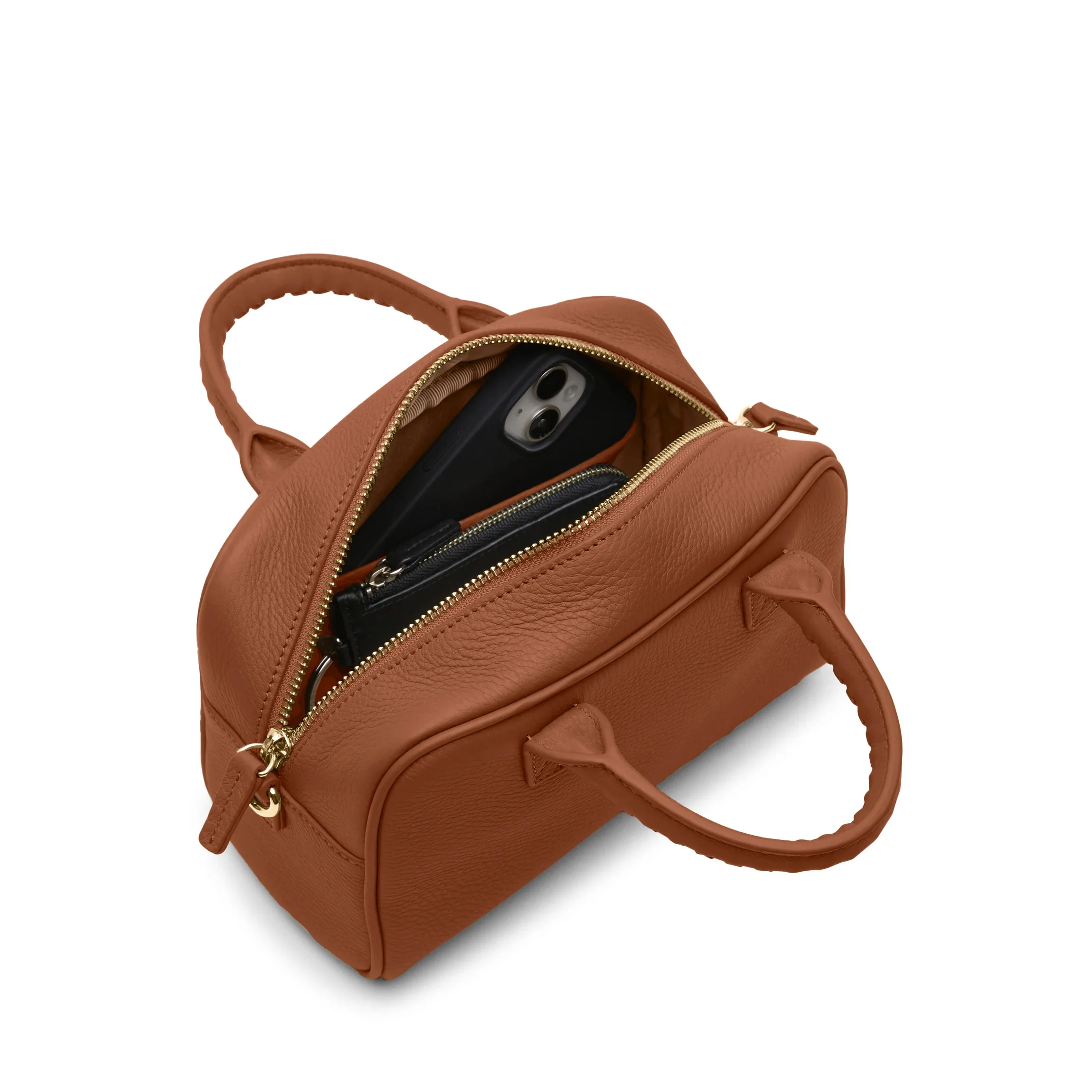 Park Mini Satchel Saddle Brown - Image 6