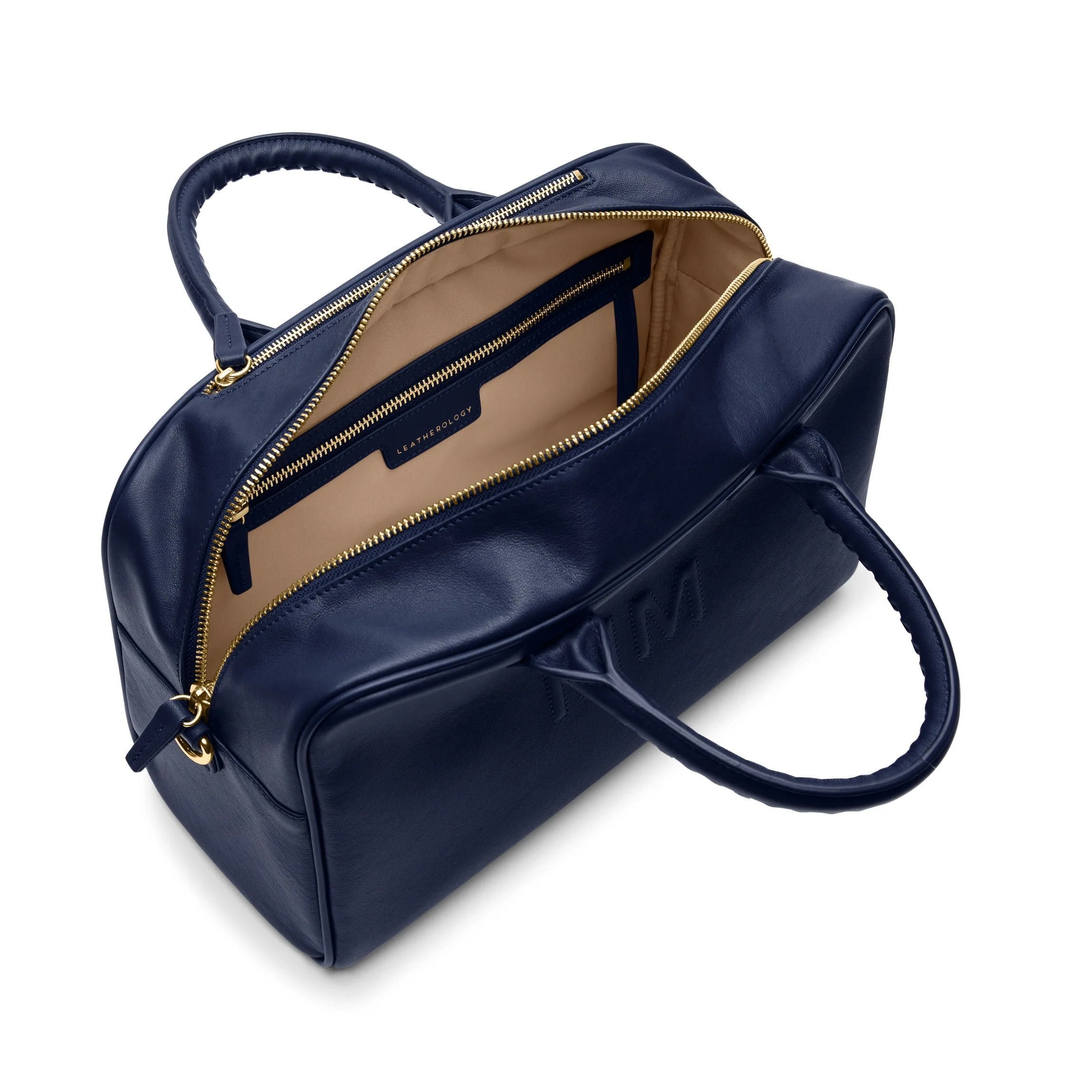 Park Satchel Navy Blue - Image 6