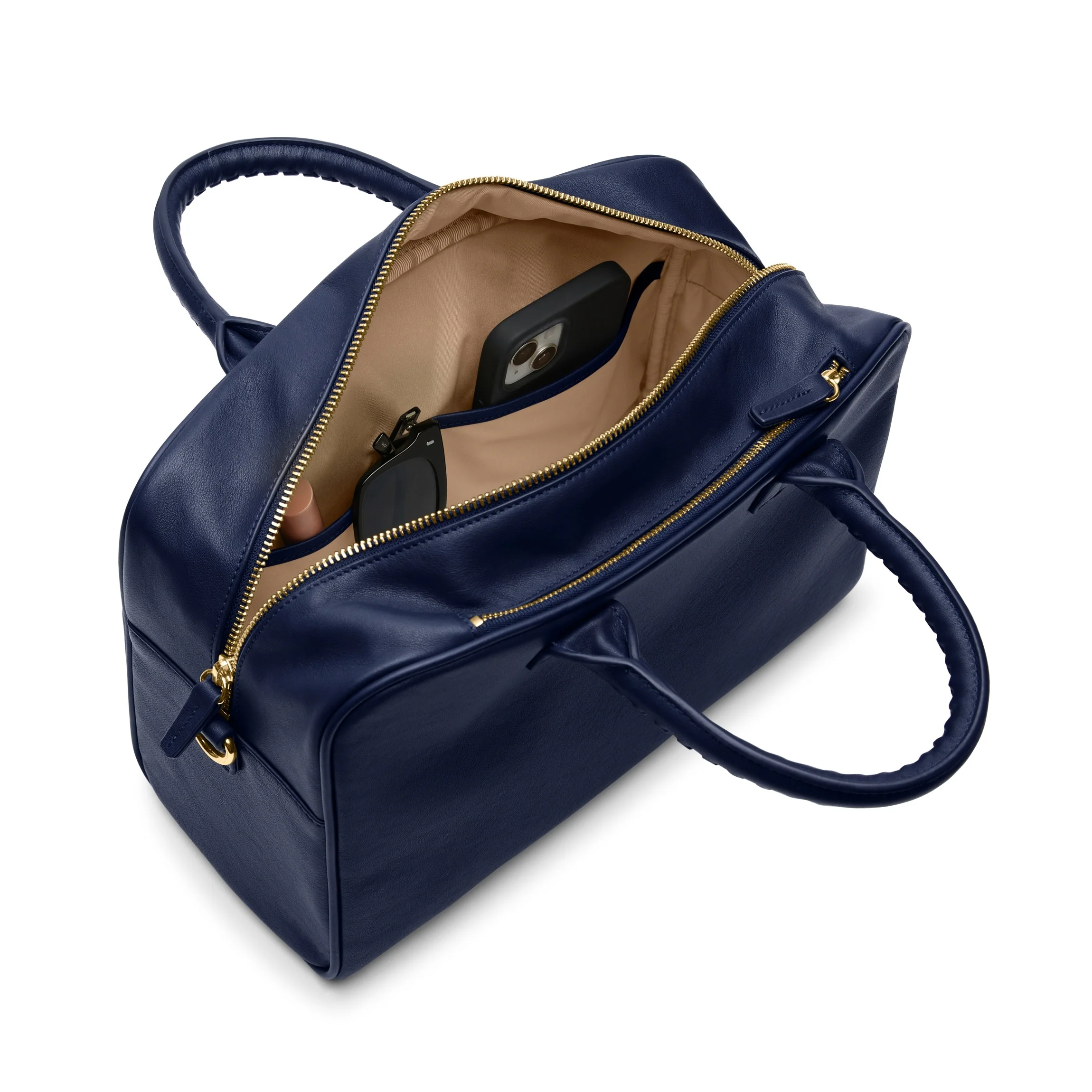Park Satchel Navy Blue - Image 7
