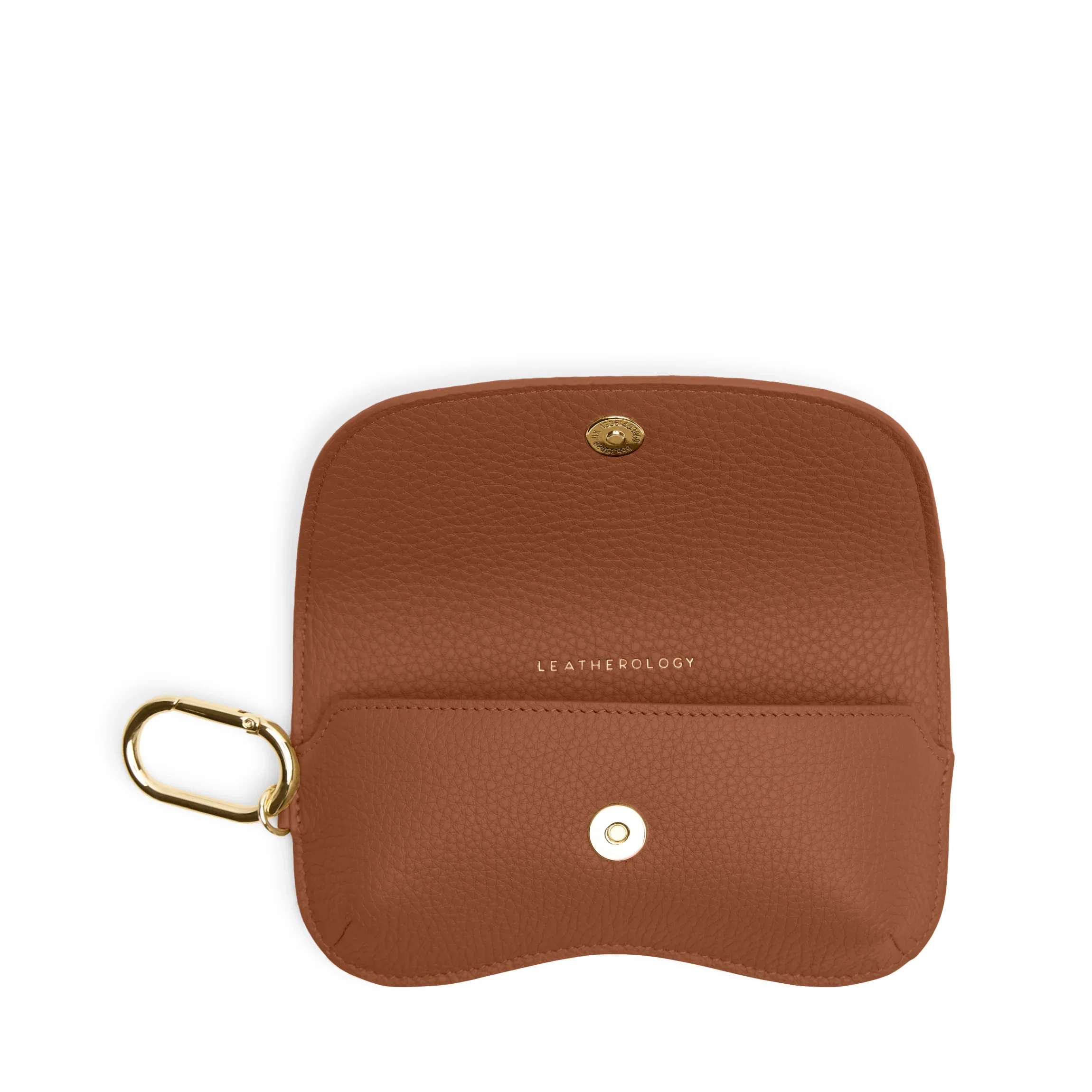 Portable Sunglass Case Saddle Brown - Image 4