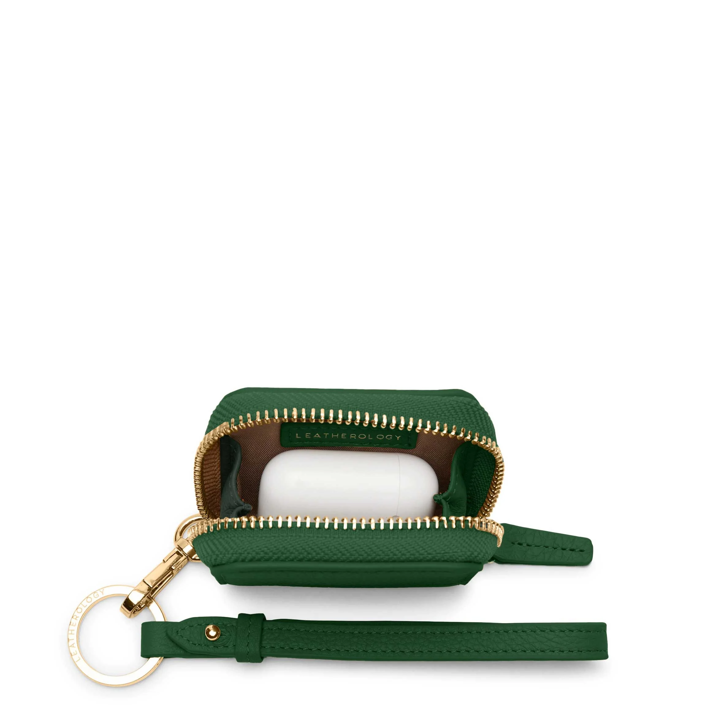 Portable Wristlet AirPod Case Fairway Green - Image 2