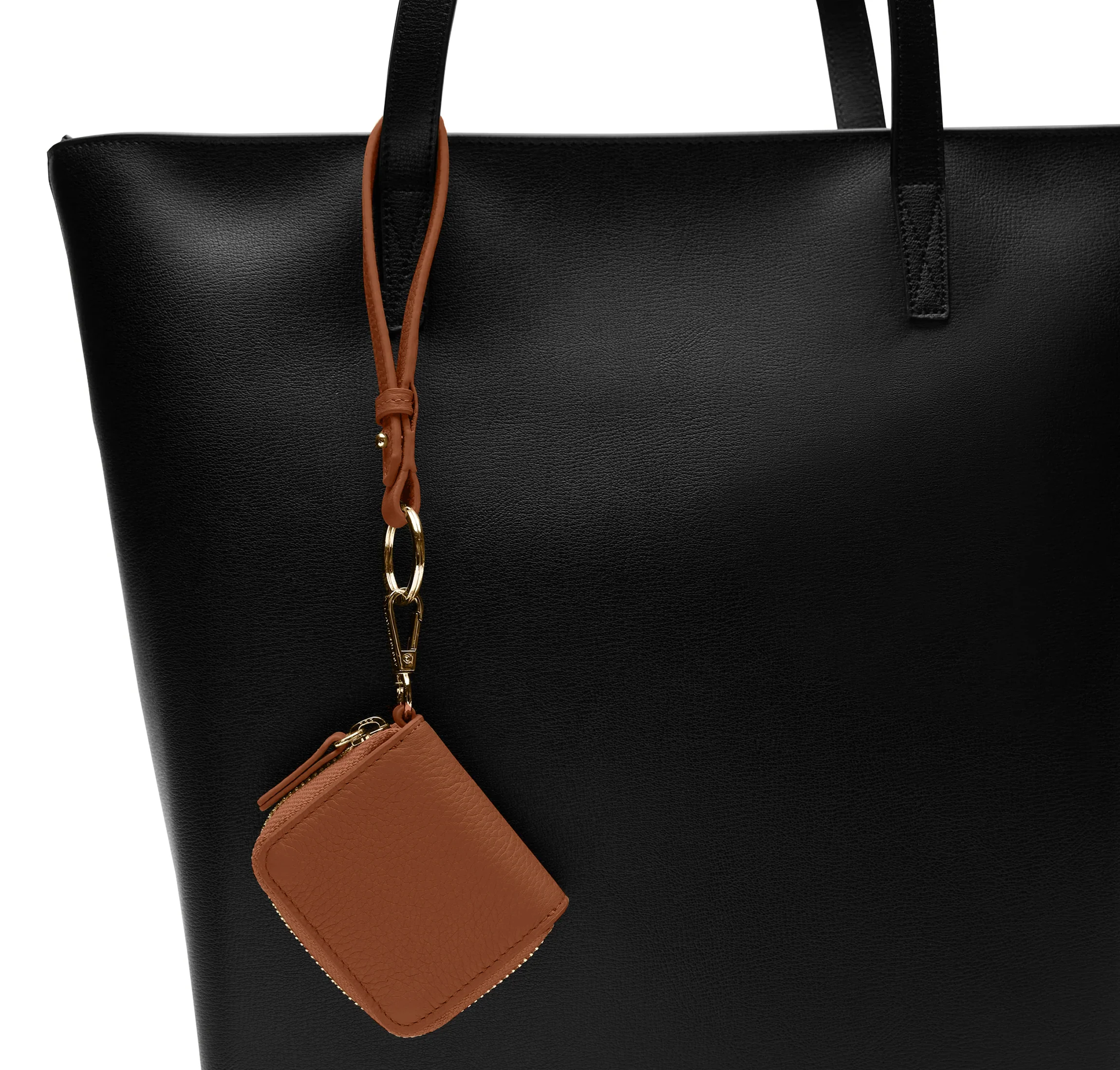 Portable Wristlet AirPod Case Saddle Brown - Image 6