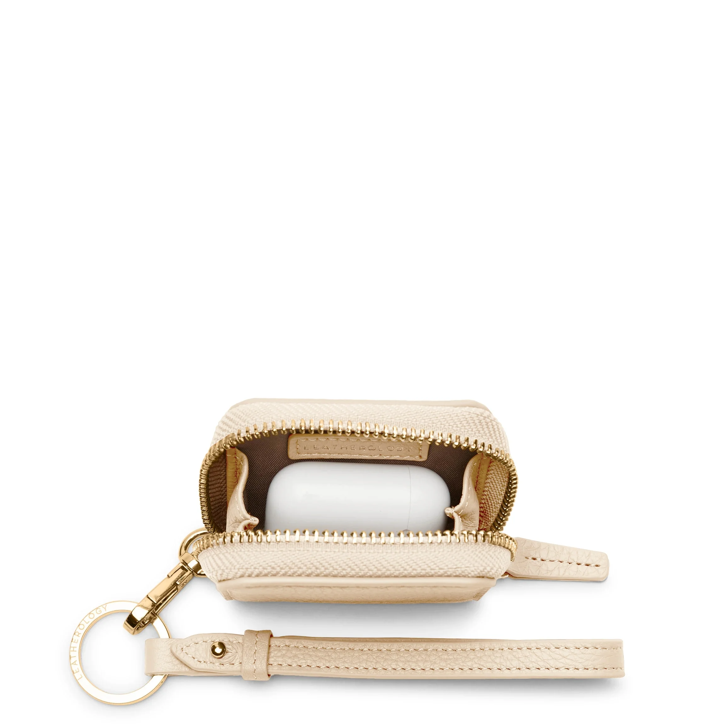 Portable Wristlet AirPod Case Sand - Image 2