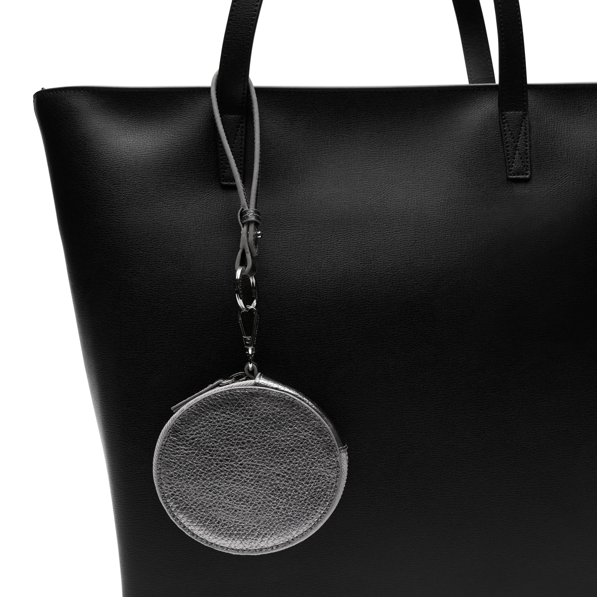Portable Wristlet Round Pouch Frost - Image 7