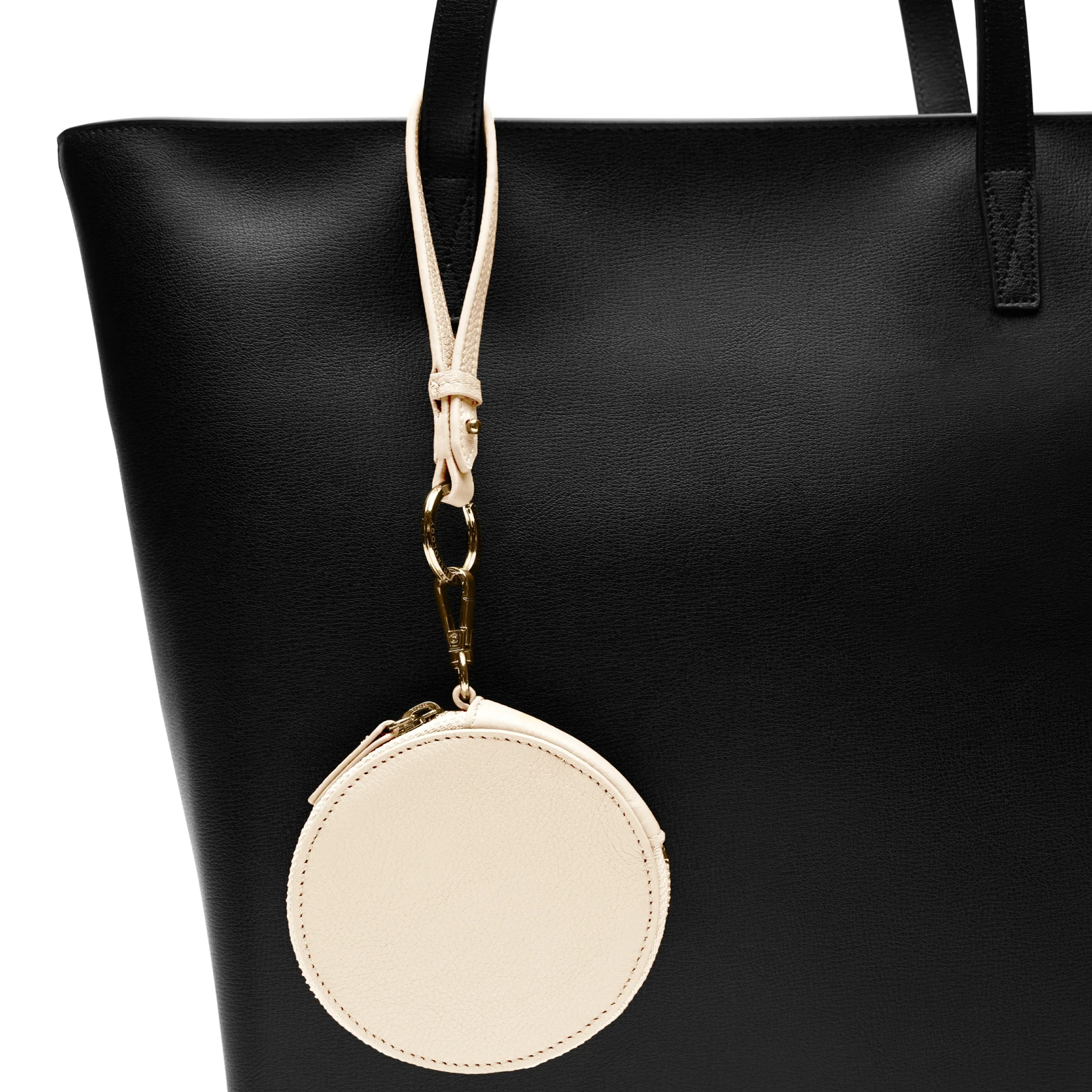 Portable Wristlet Round Pouch Sand - Image 7