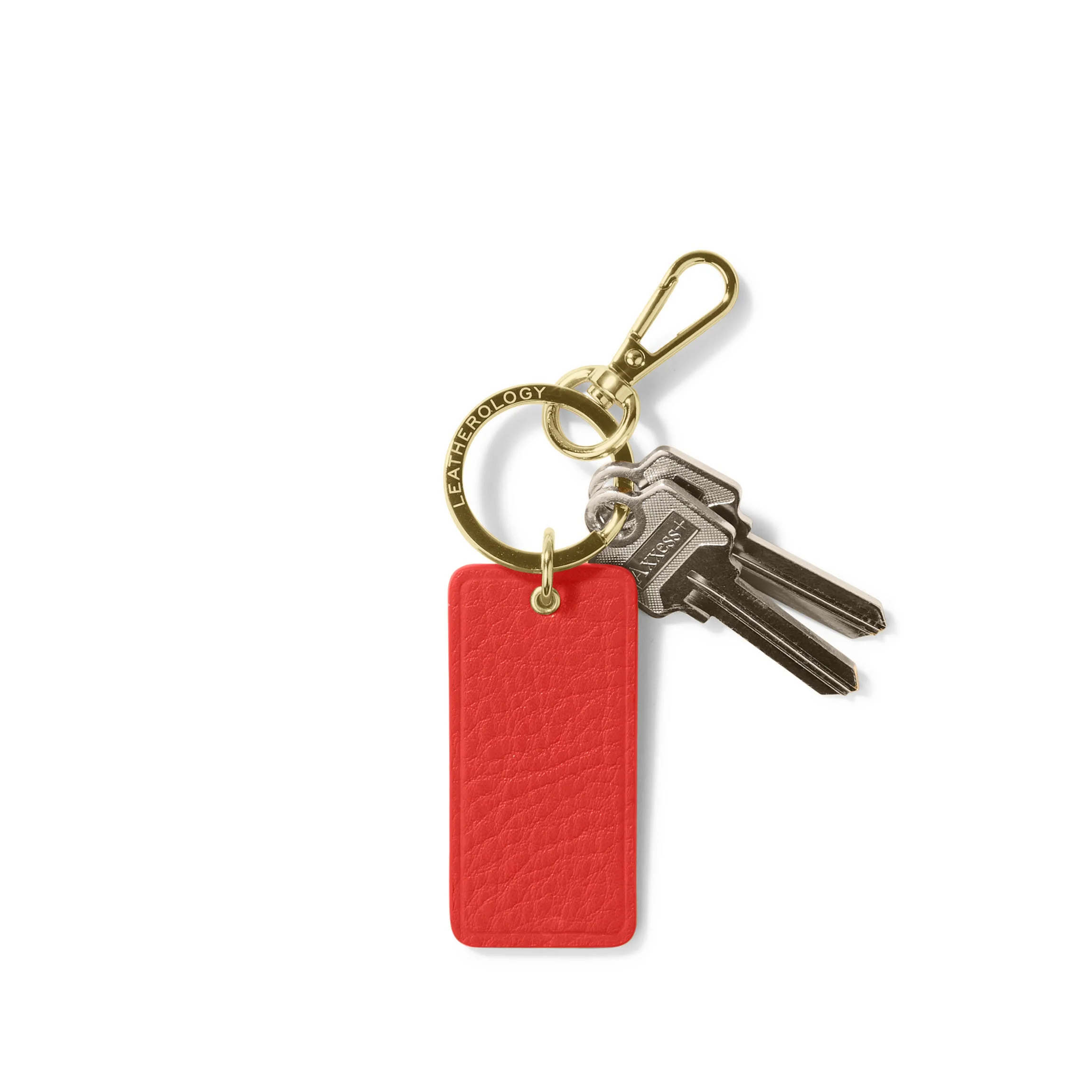 Rectangle Keychain Buoy Red