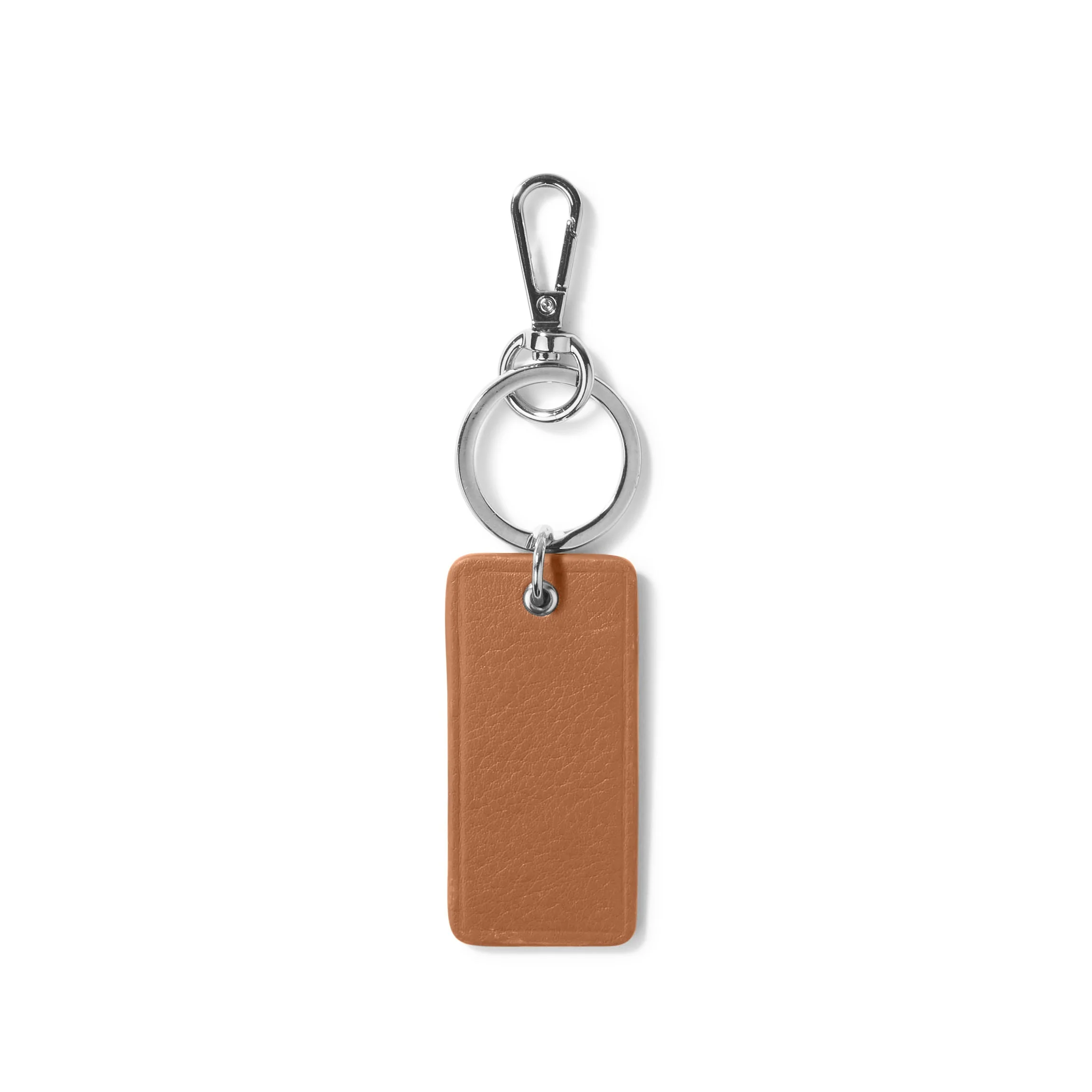 Rectangle Keychain Cognac - Image 2