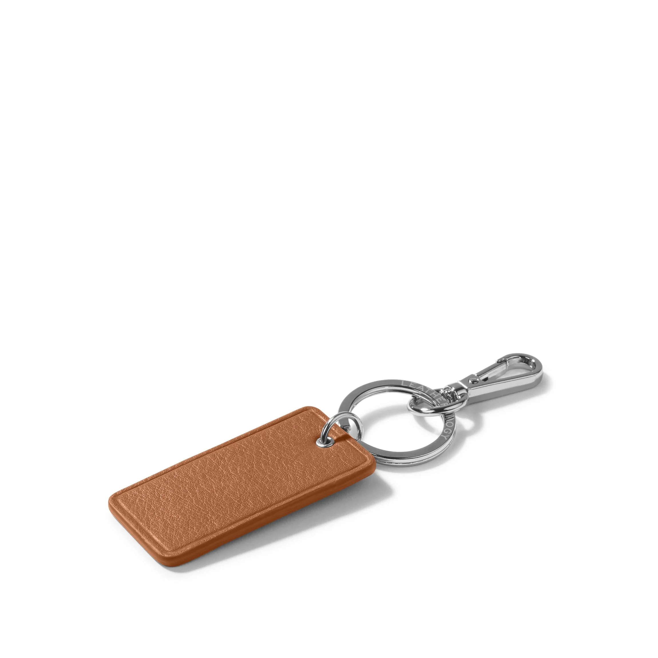Rectangle Keychain Cognac - Image 3