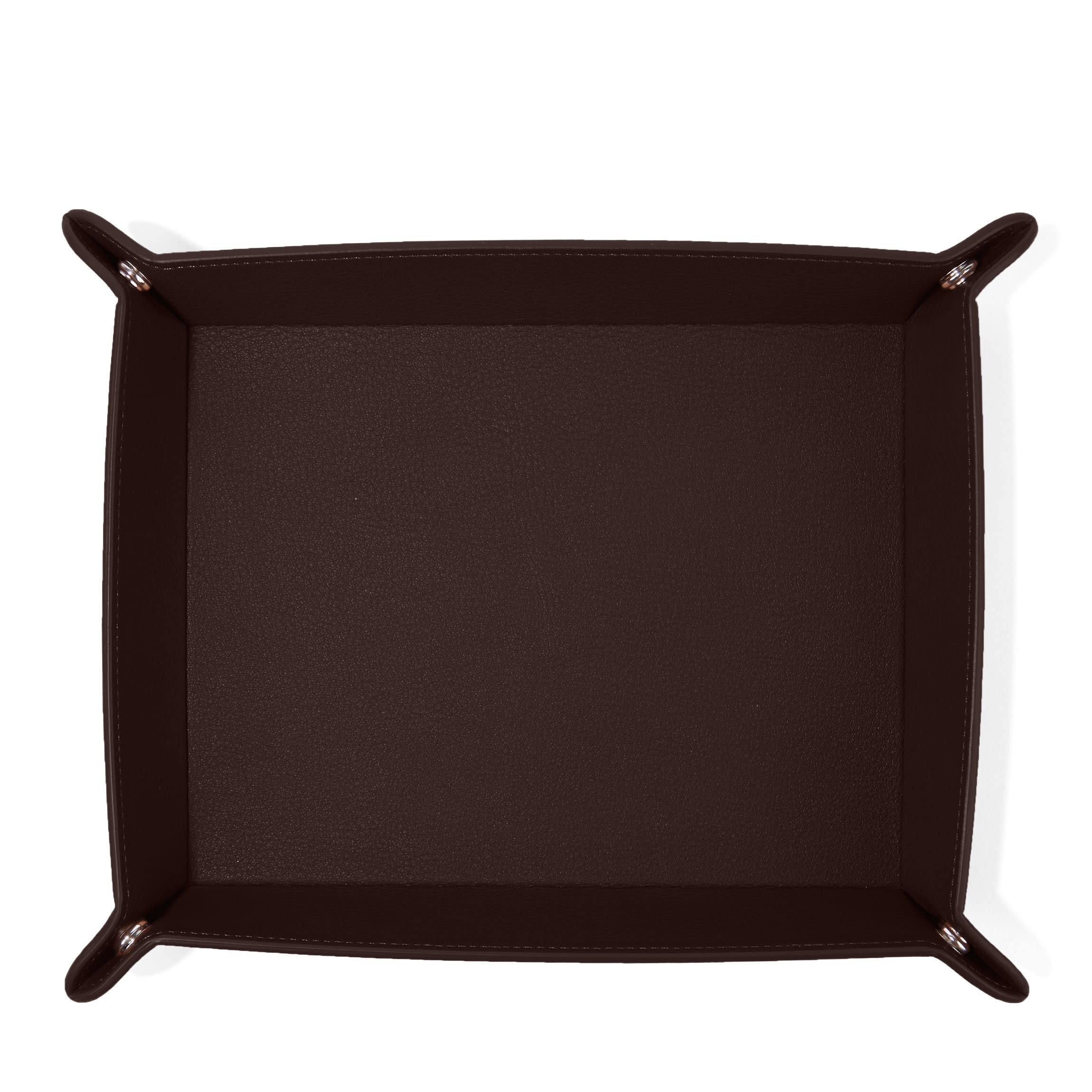 Rectangle Valet Tray Brown