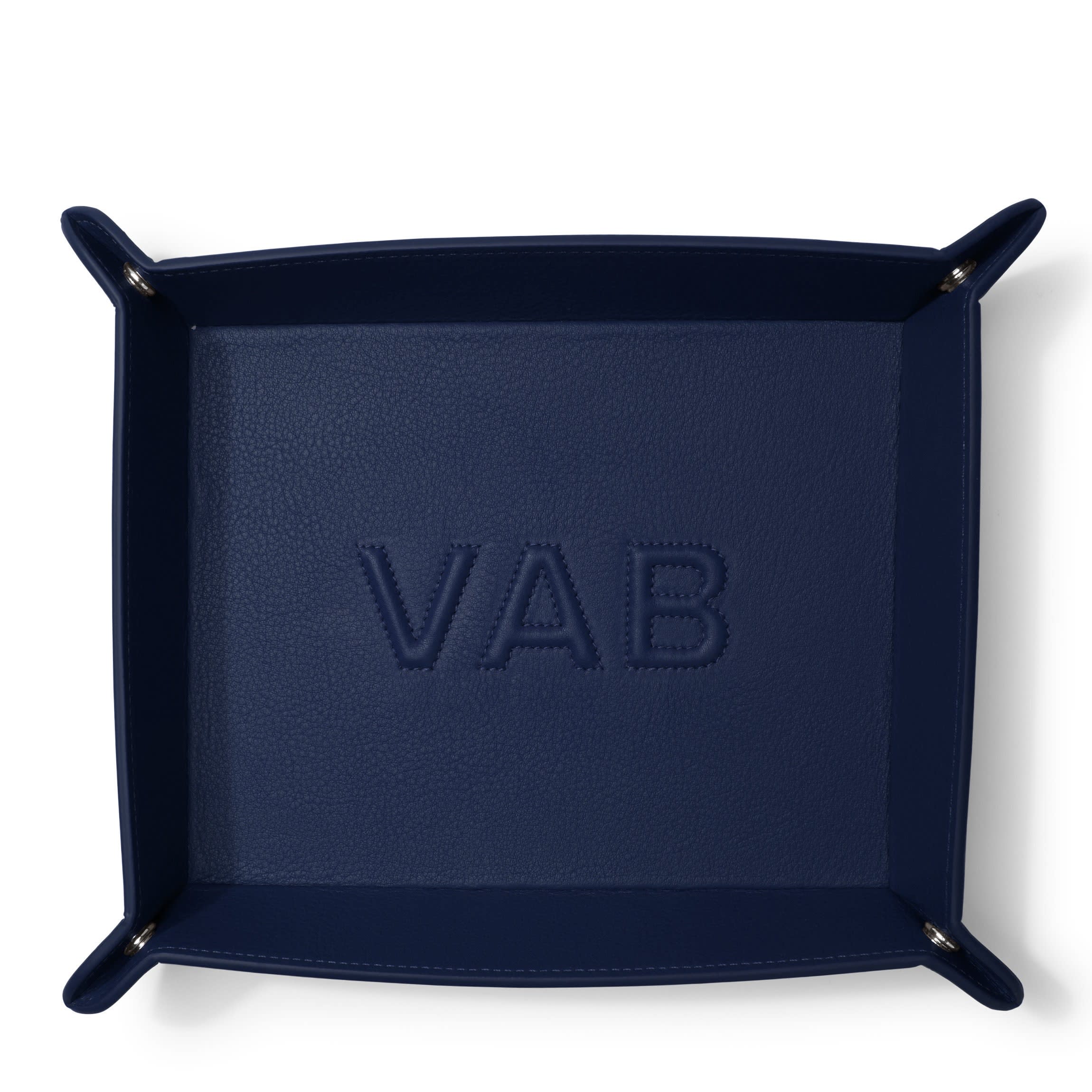 Rectangle Valet Tray Navy Blue