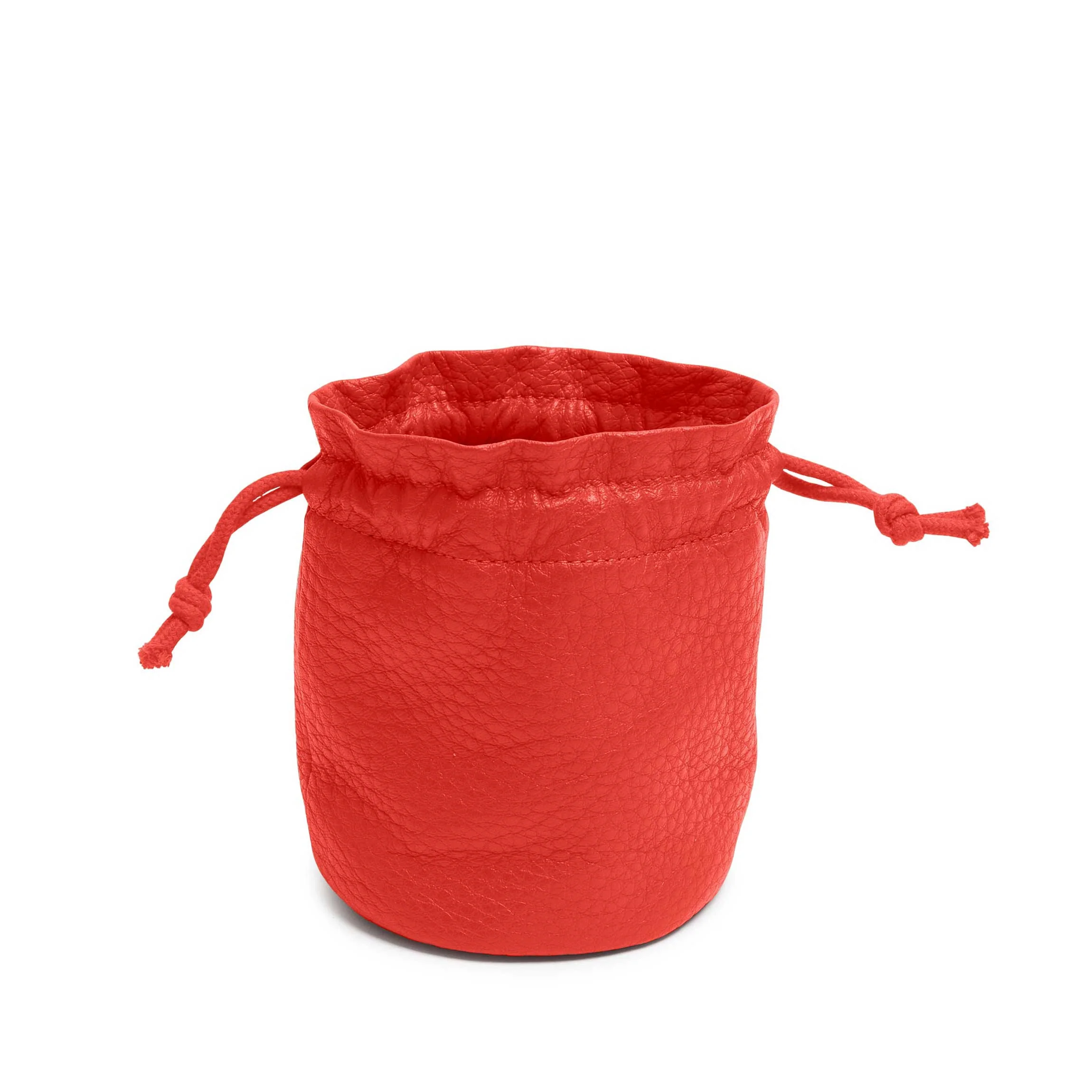 Round Drawstring Pouch Buoy Red - Image 3