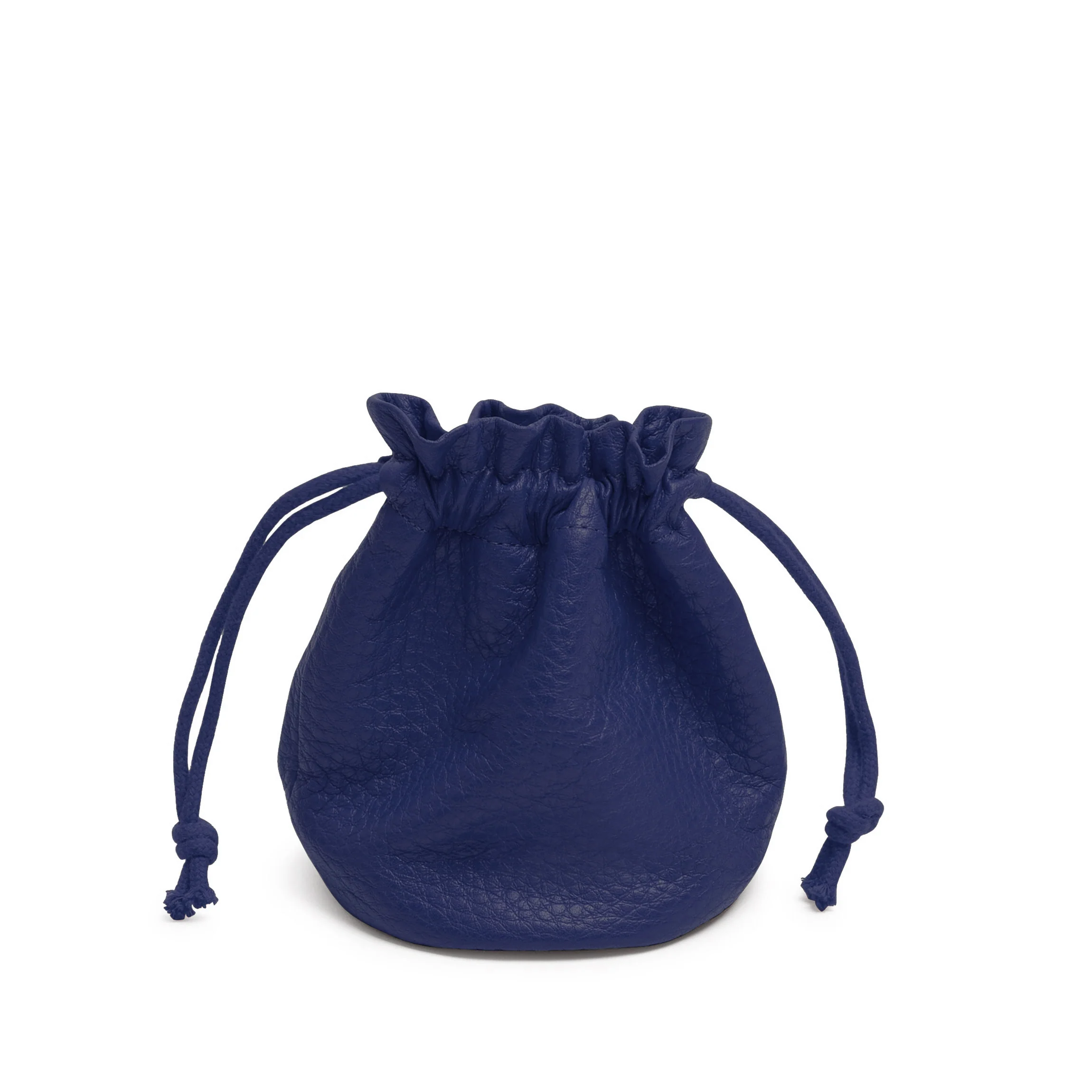 Round Drawstring Pouch Regatta Blue