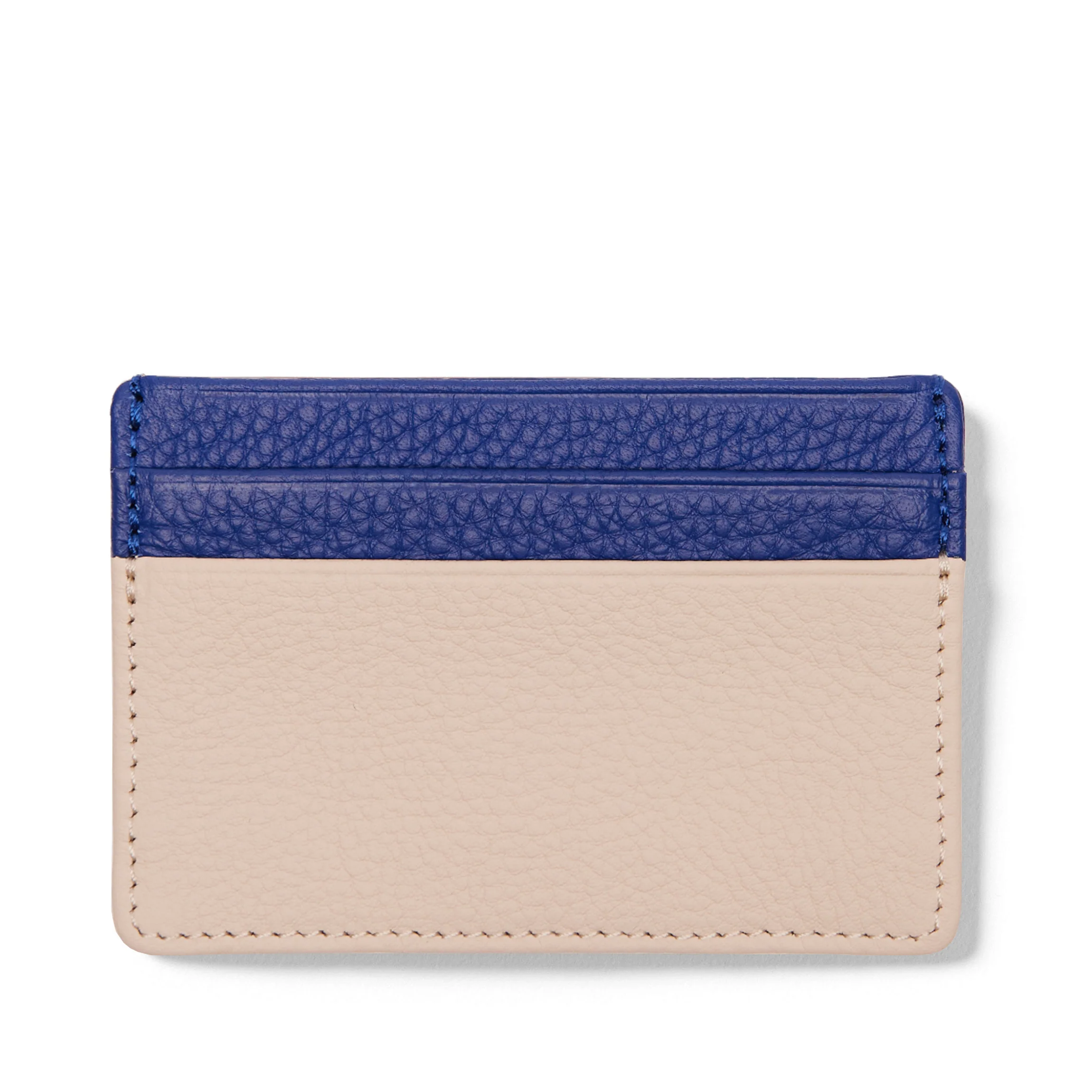 Slim Card Case Sand/Regatta Blue