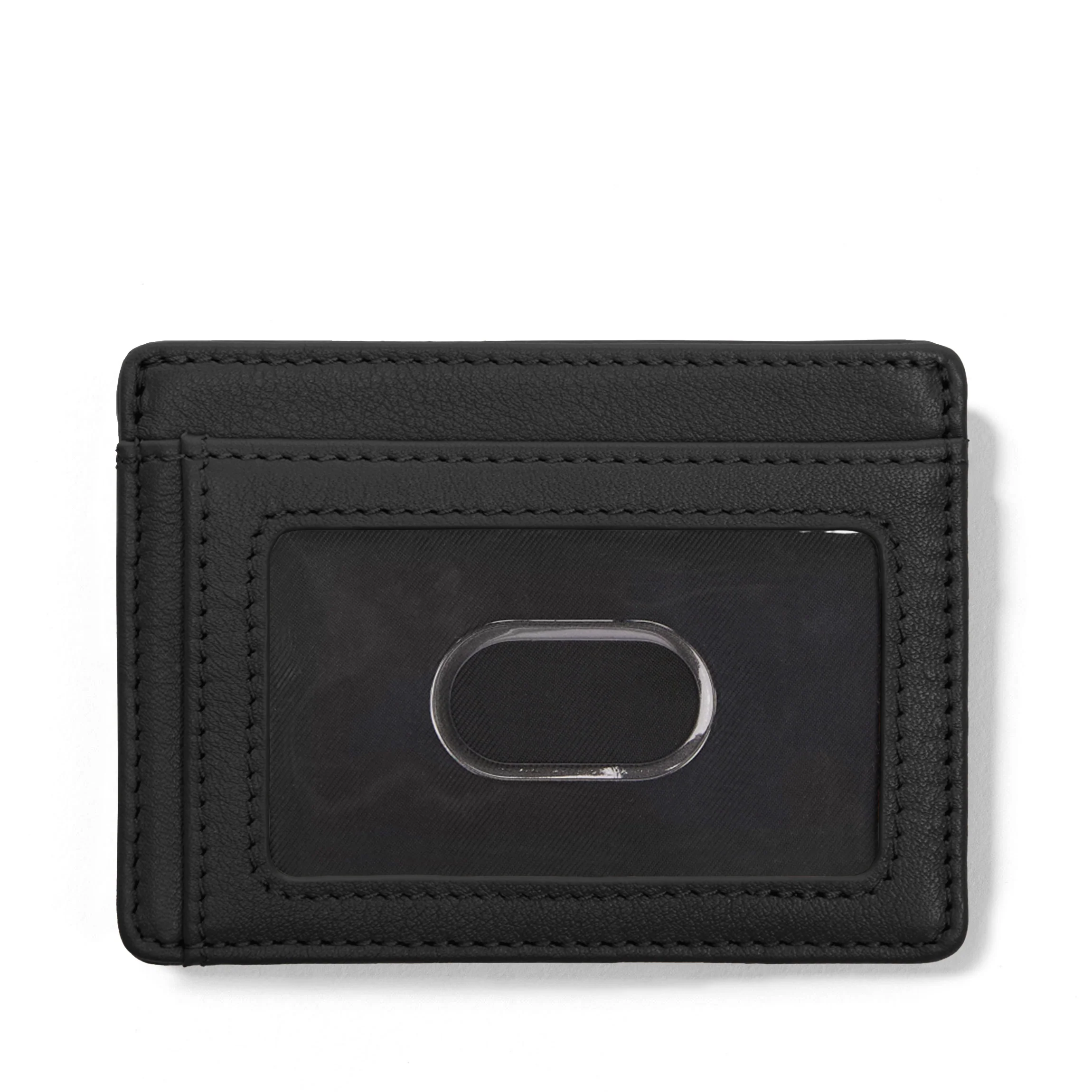Slim ID Card Case Black Onyx