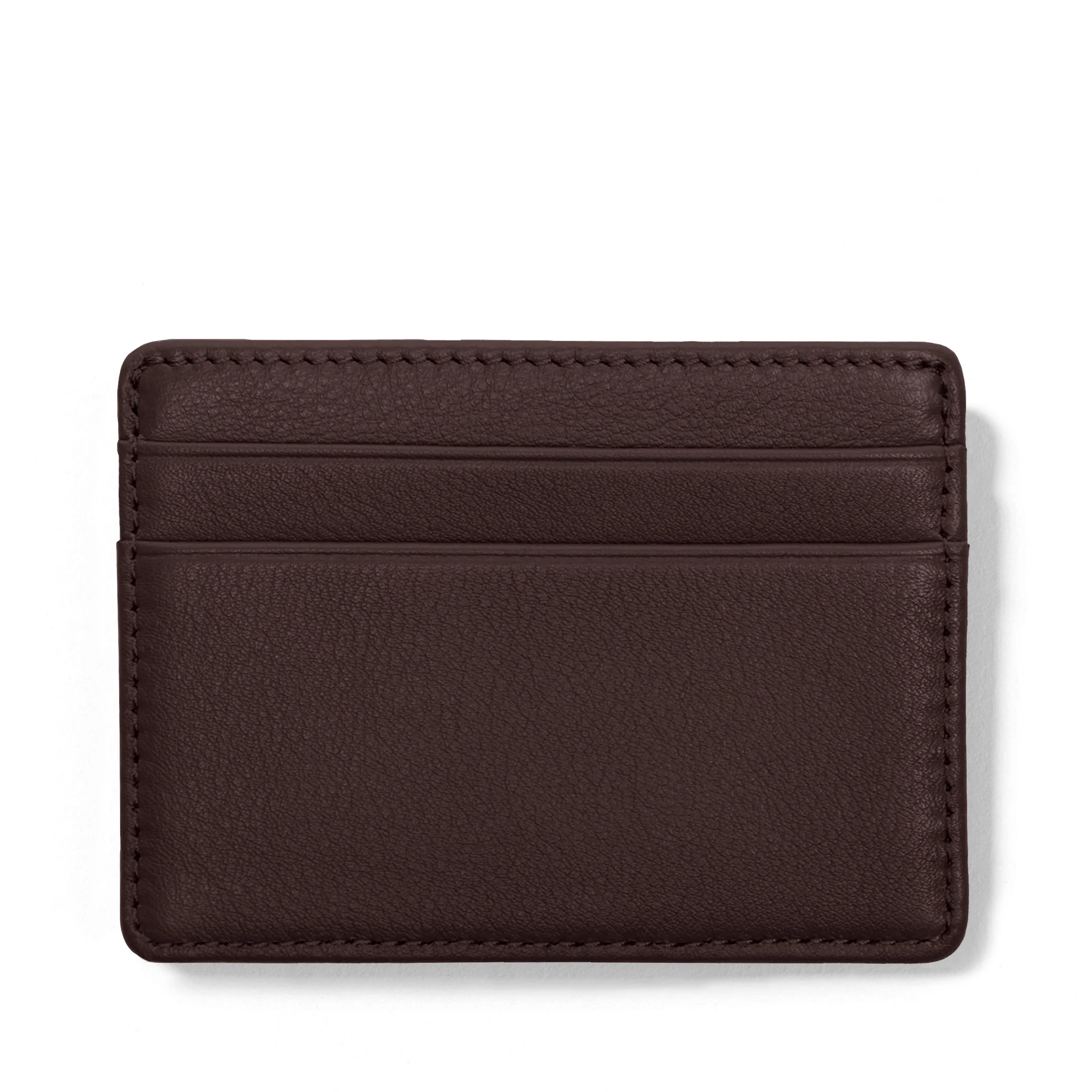 Slim ID Card Case RFID Brown - Image 3