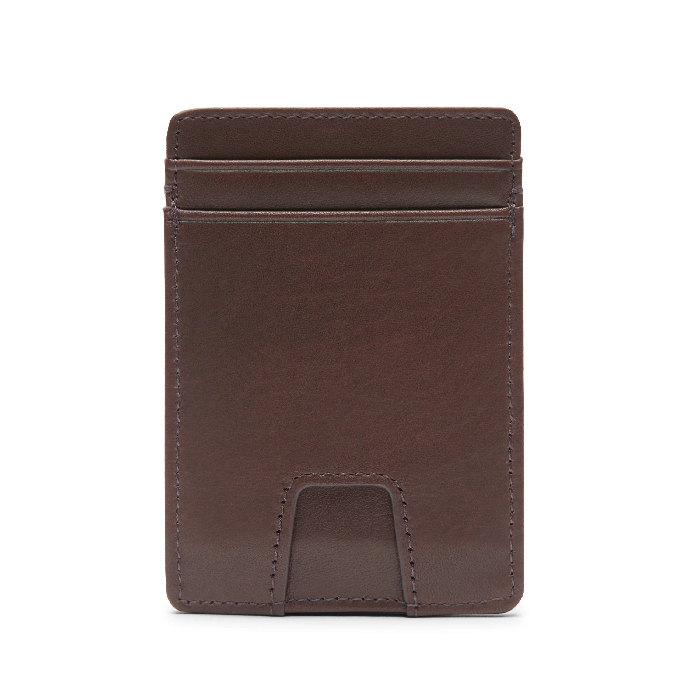 Slim Utility Card Case Mahogany