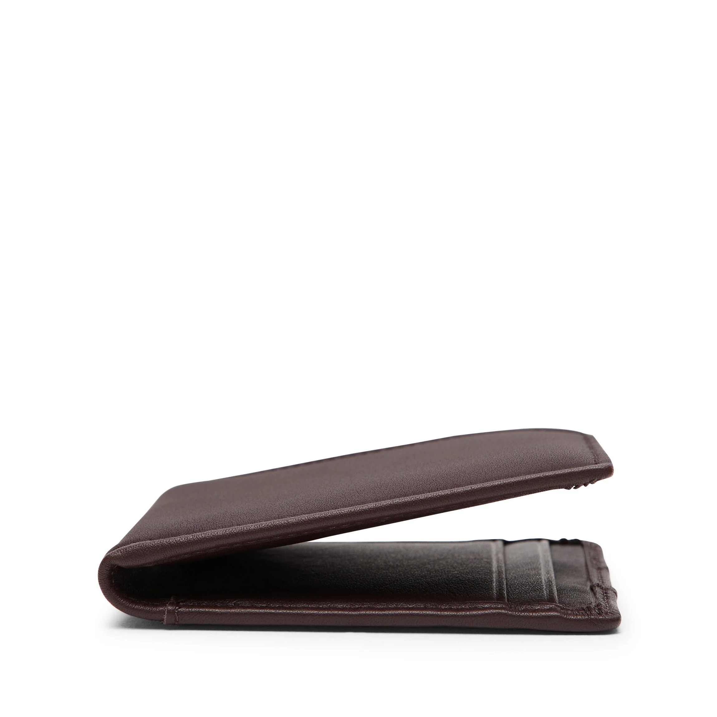 Slim Utility Card Wallet RFID Brown - Image 4
