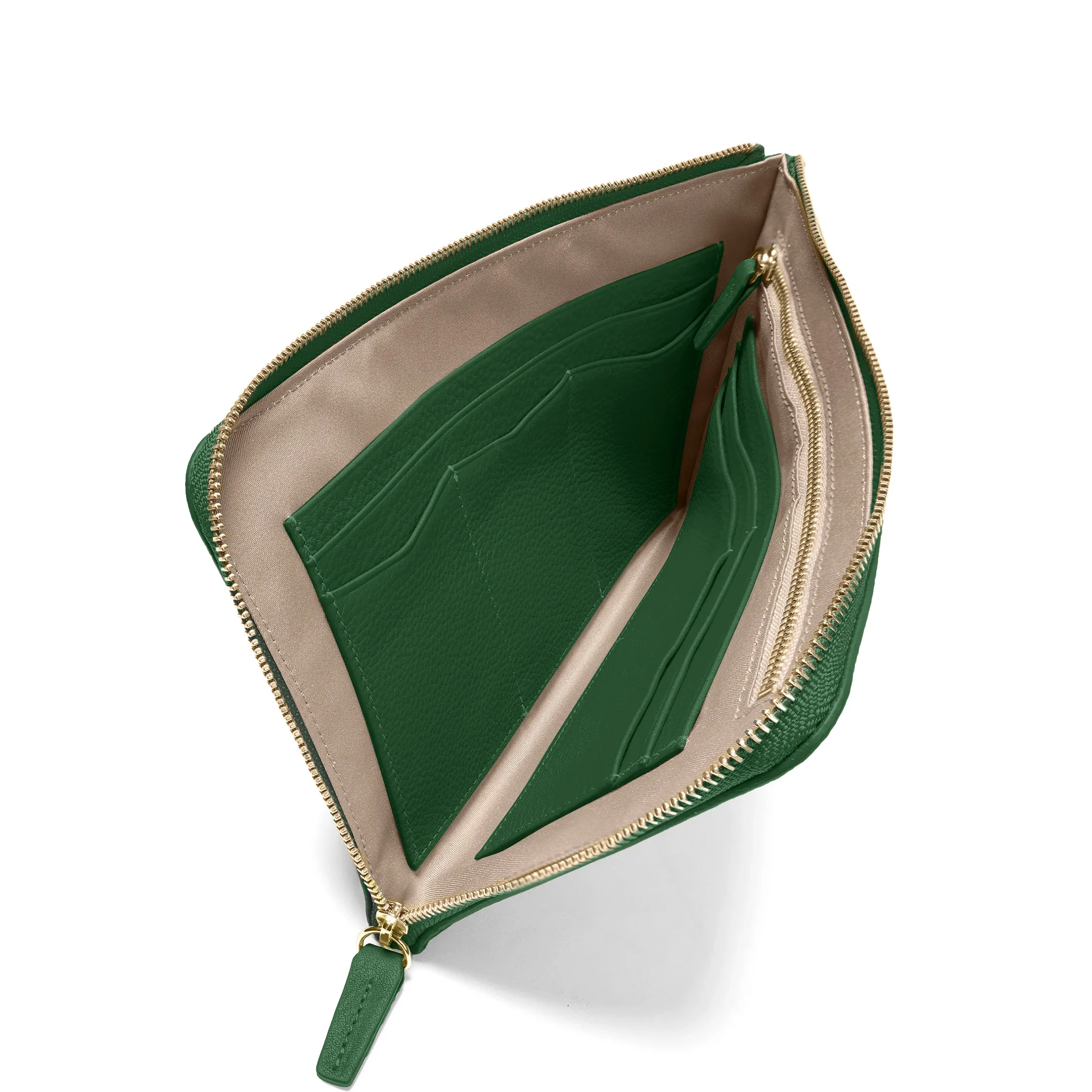 Slim Zip Travel Wallet Fairway Green - Image 4