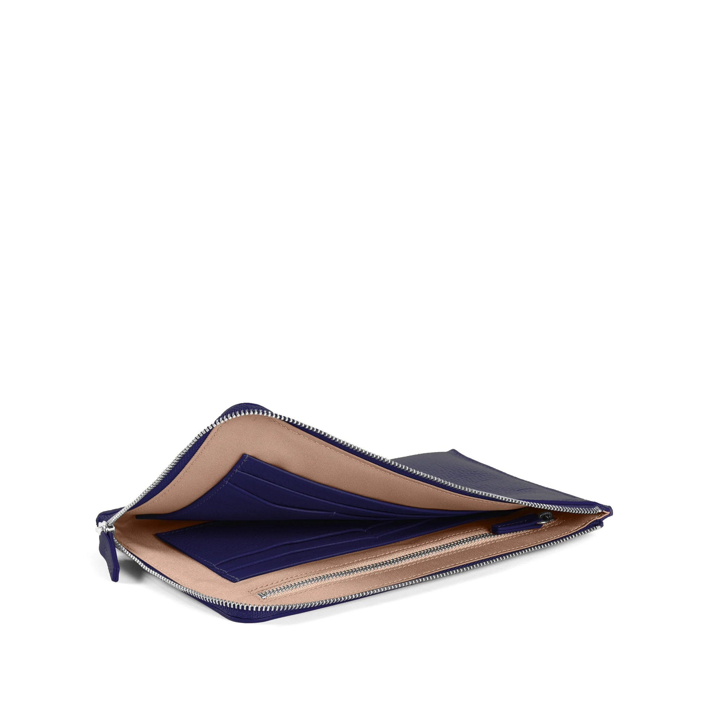 Slim Zip Travel Wallet Regatta Blue - Image 3