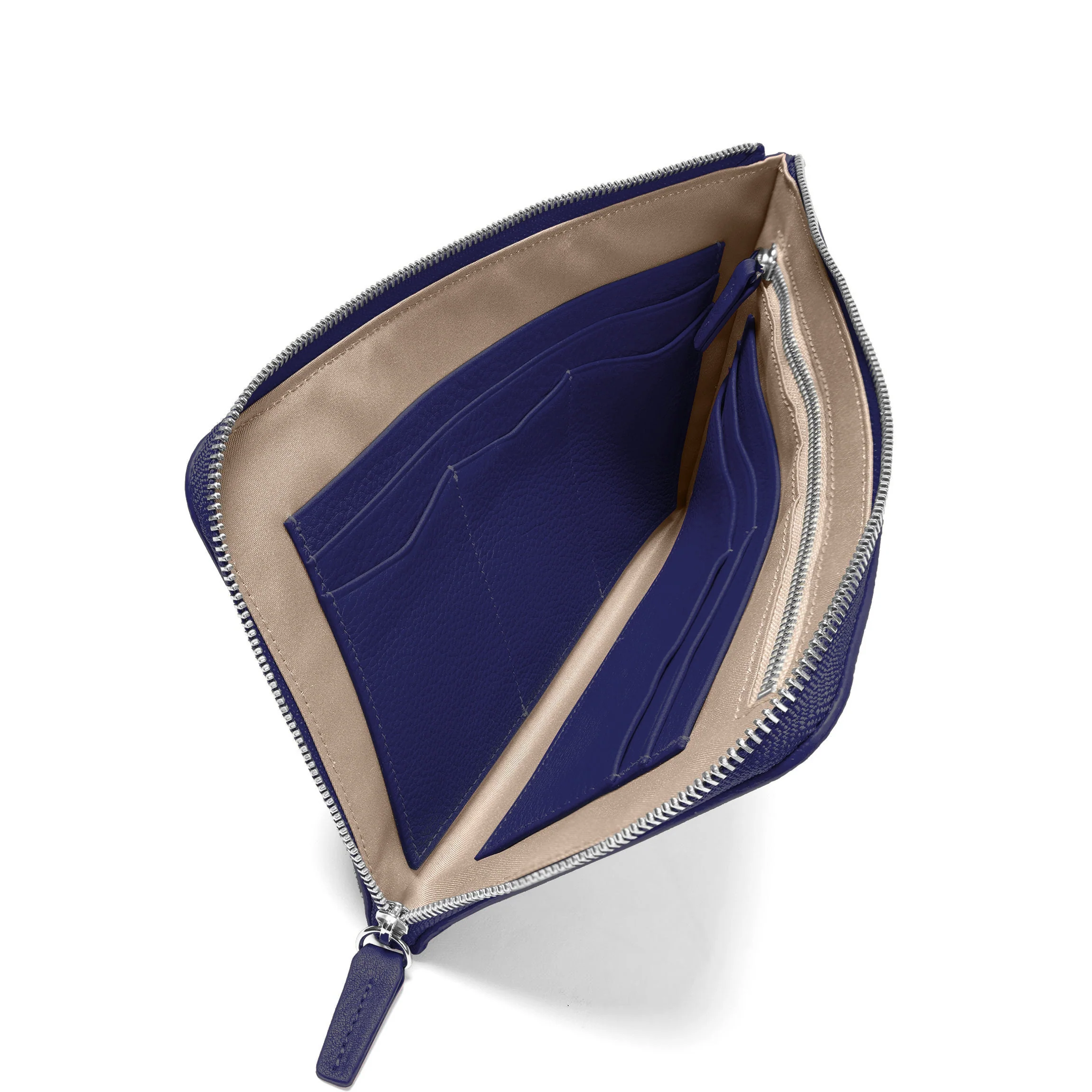 Slim Zip Travel Wallet Regatta Blue - Image 4